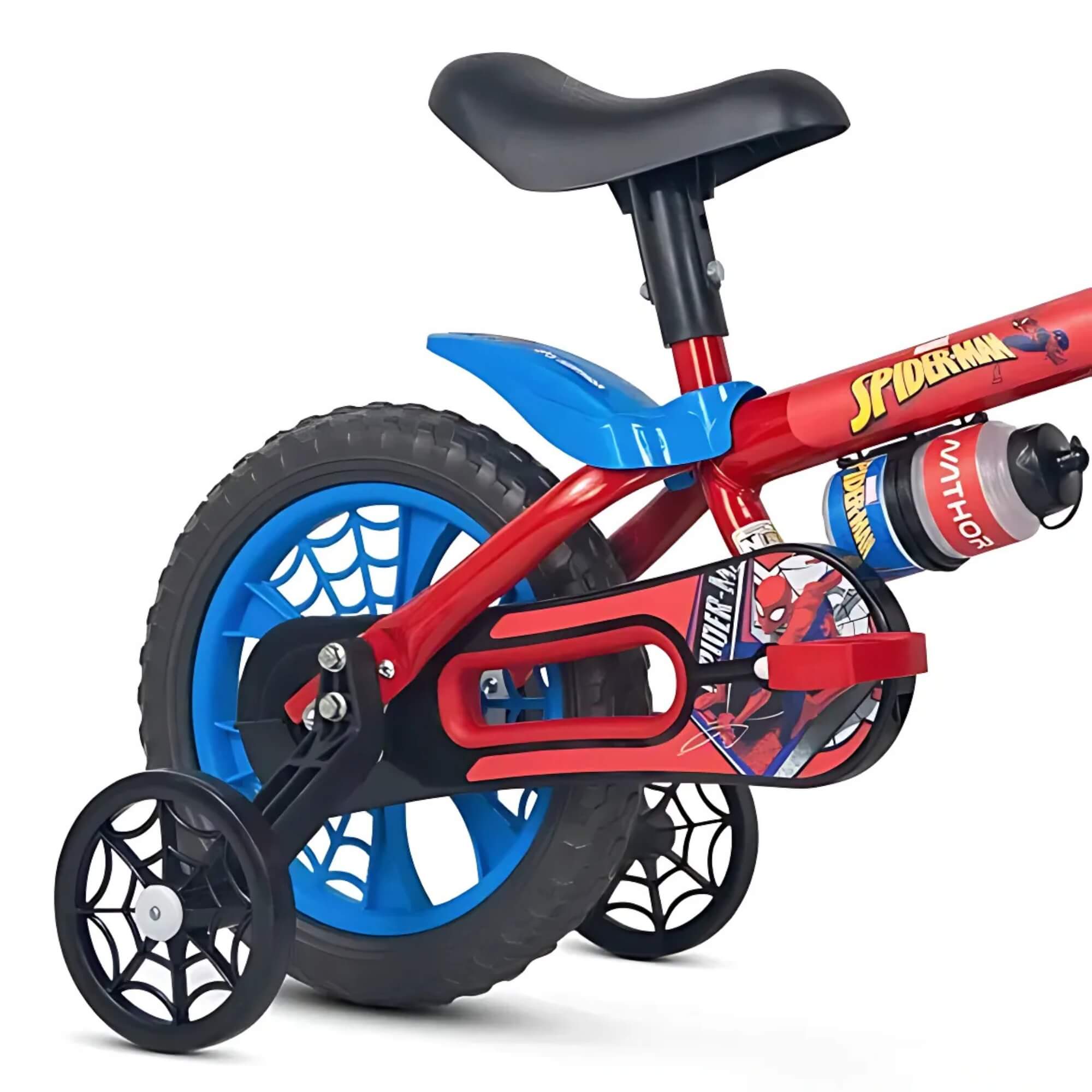 Bicicleta Infantil Aro 12 Homem-Aranha Heróis Marvel Nathor - 101260160000