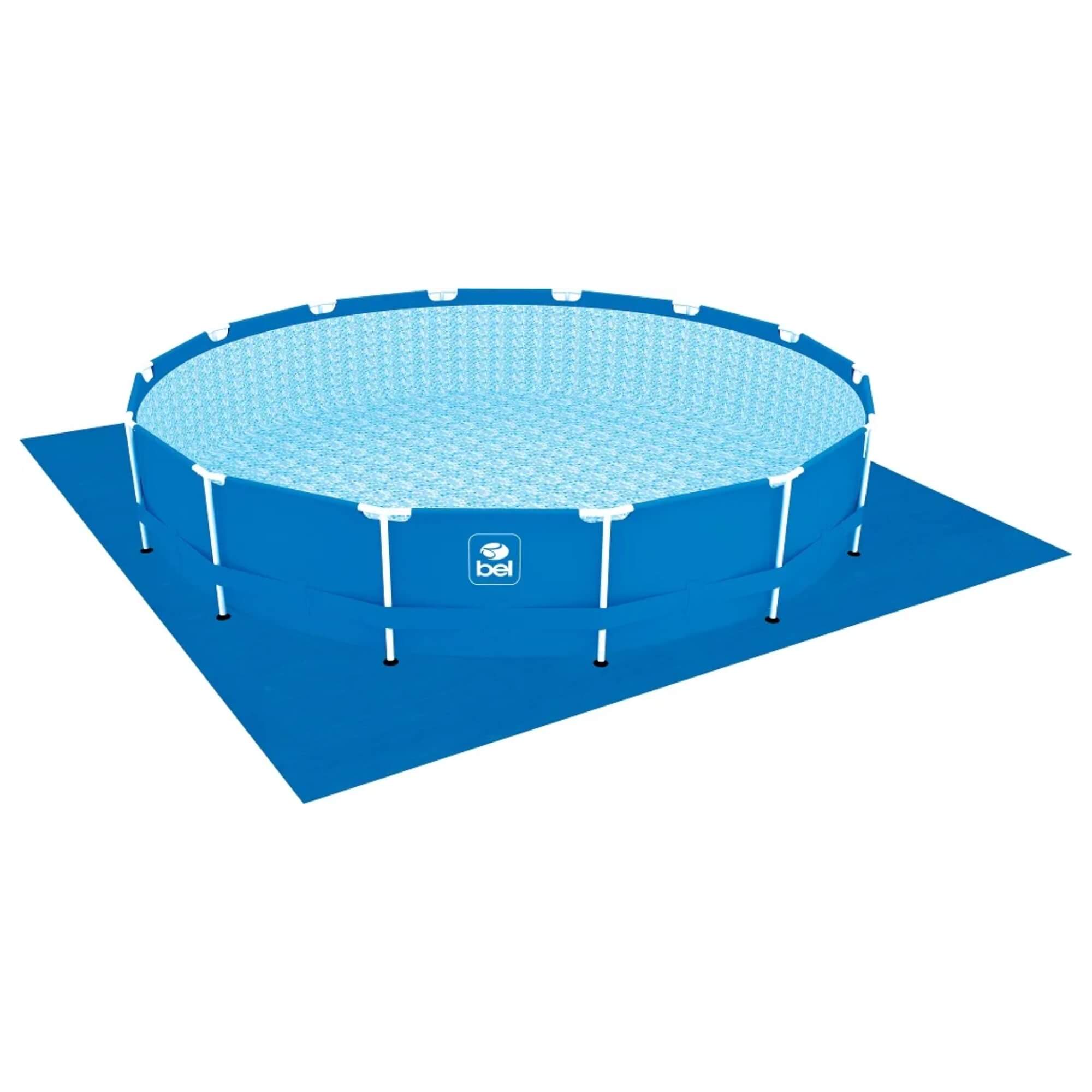 Piscina de Armação 13.000L + Cobertura 4,57m + Lona 4,88m + Escada + Filtro 220V Bel - 511300