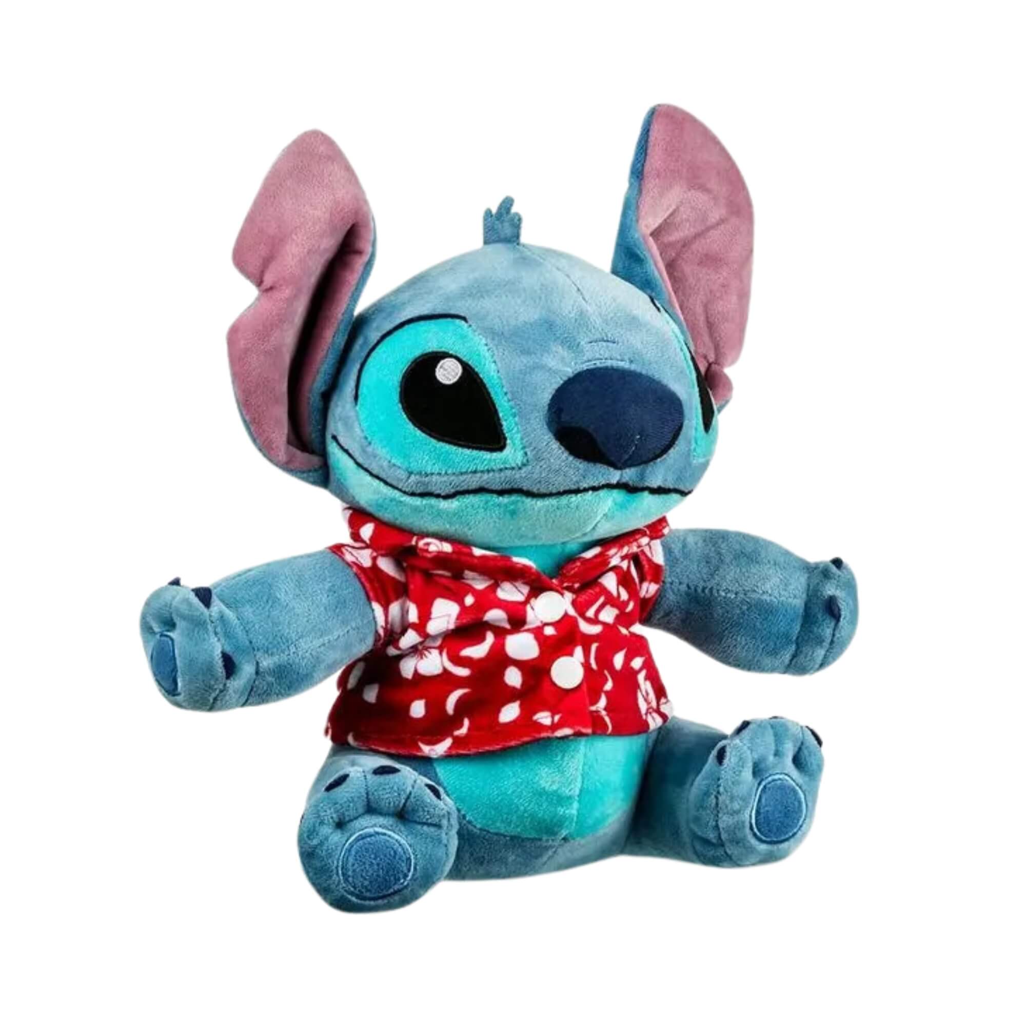 Pelúcia com Mecanismo Stitch Hawaii com Luz e Som Multikids - BR2198