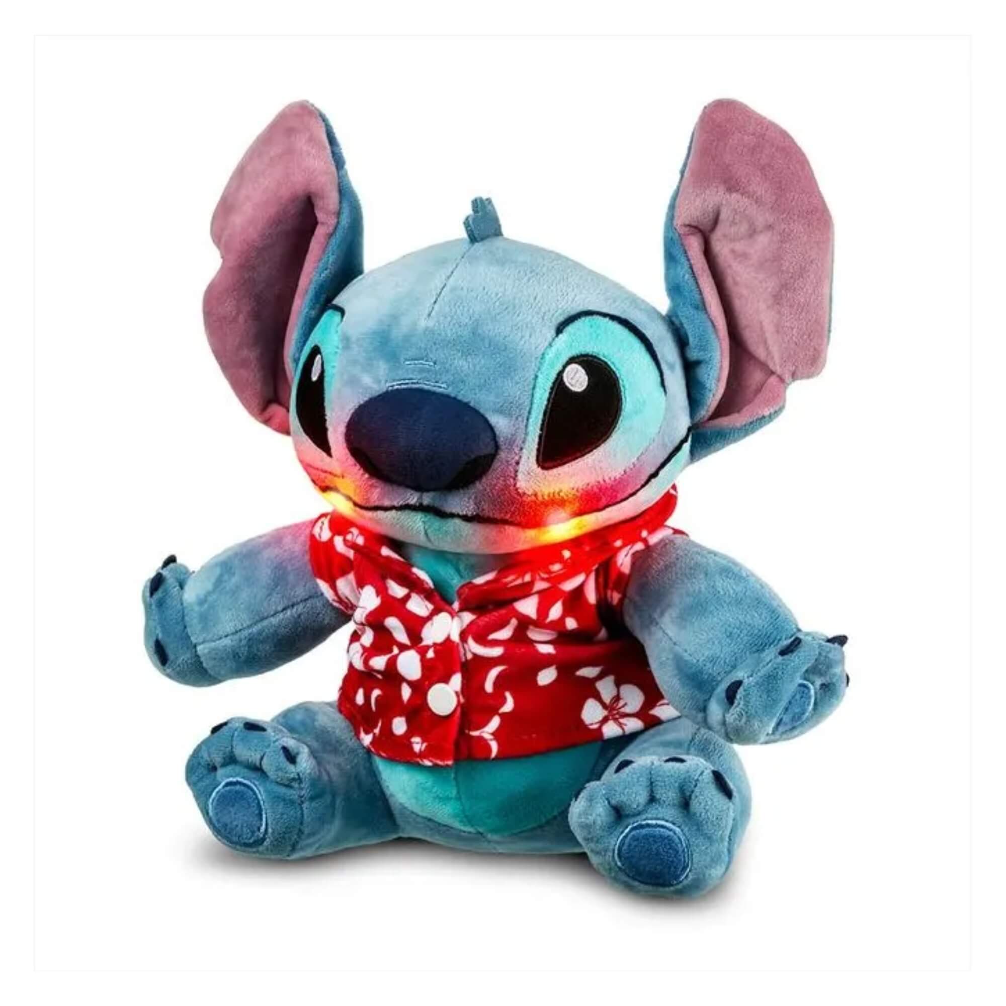 Pelúcia com Mecanismo Stitch Hawaii com Luz e Som Multikids - BR2198
