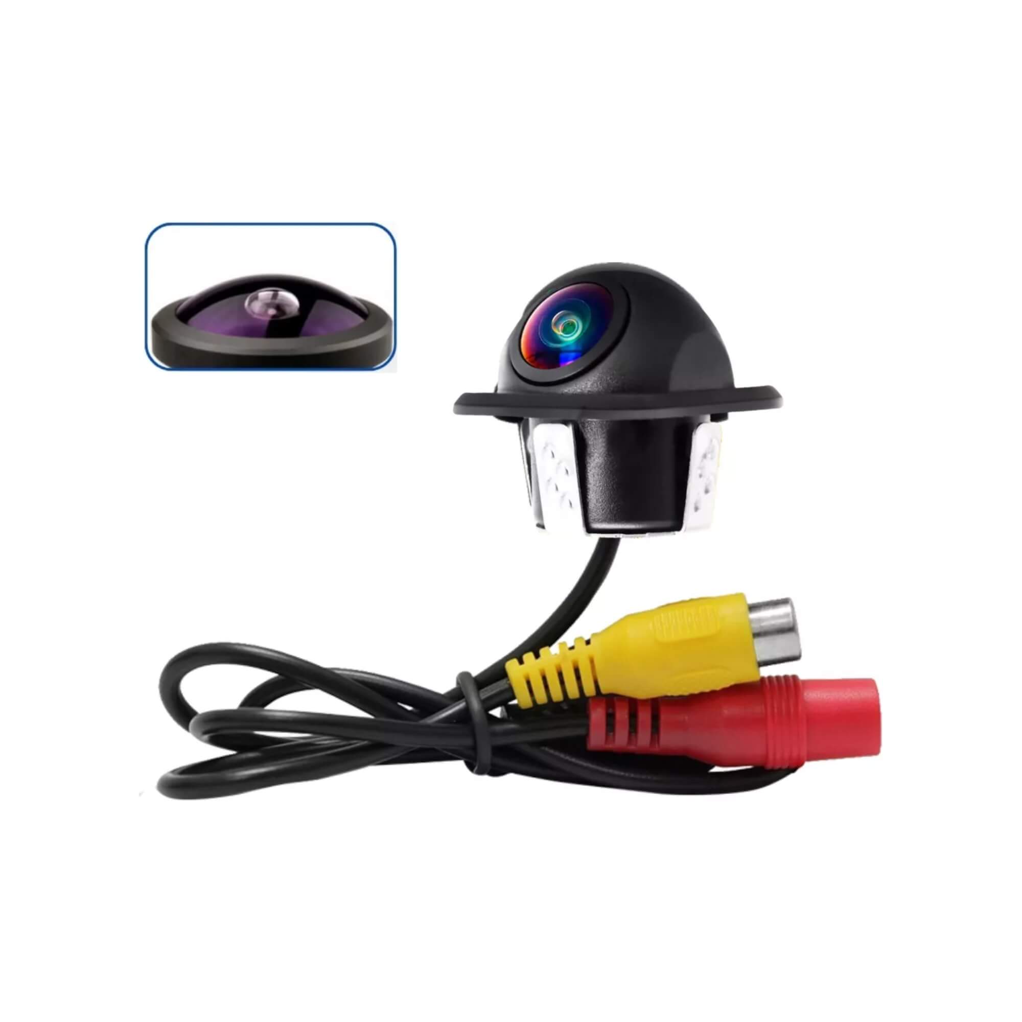 Câmera de Ré 160 Lente Fisheye Resistente a Água Encaixe Tartaruga HD H-Tech - CR541 - CR200