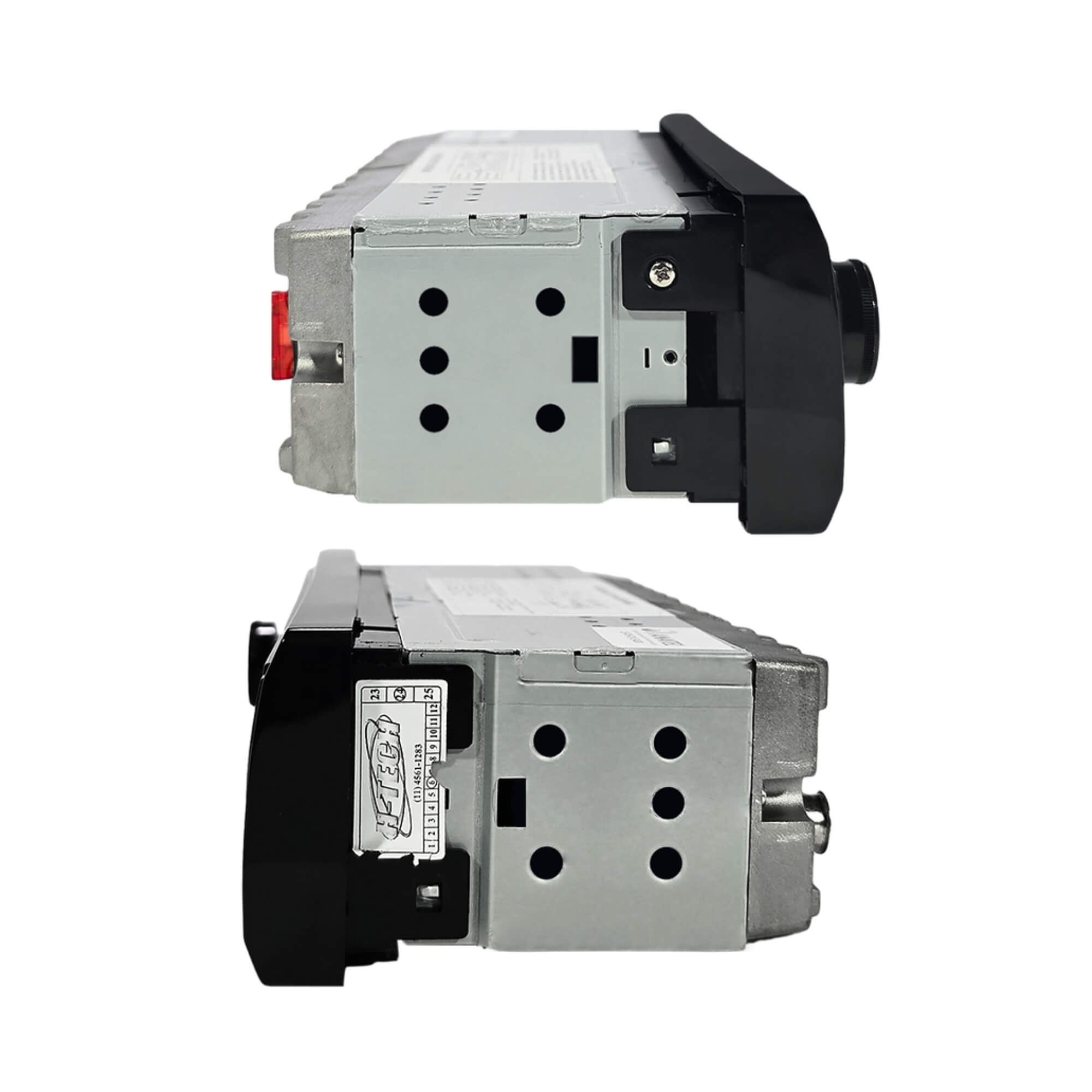 Radio Automotivo 4x45W RMS Bluetooth Entrada Auxiliar e SD Card c/ Controle Remoto H-Tech - HT-1125