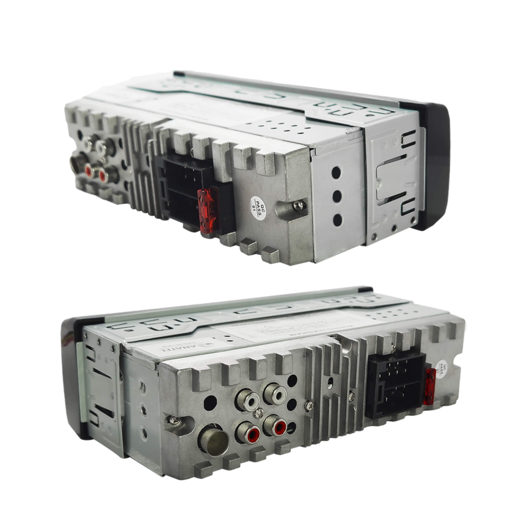 Auto Radio 4x45W RMS Bluetooth 4 Saídas de Áudio RCA Entrada Auxiliar e SD Card H-Tech - HT-1130