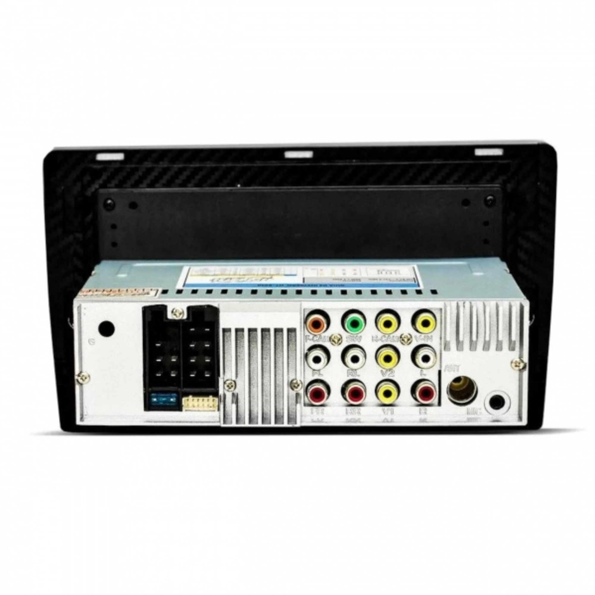 Central Multimídia MP5 1 Din 9 Pol com Espelhamento BT USB Full Touch H-Tech - HT-9001G4