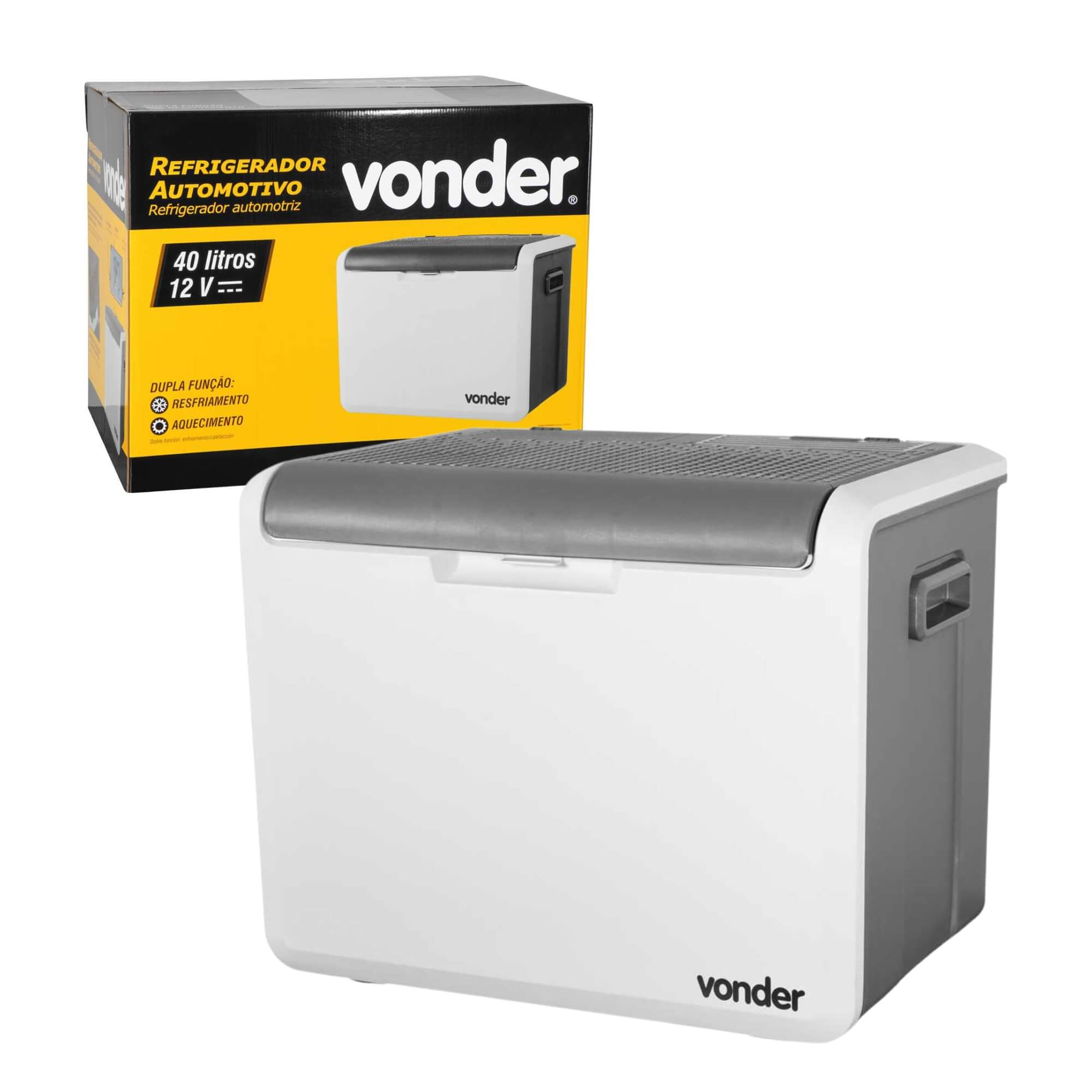 Refrigerador Automotivo 12V 40 Litros Vonder - 33.11.040.000