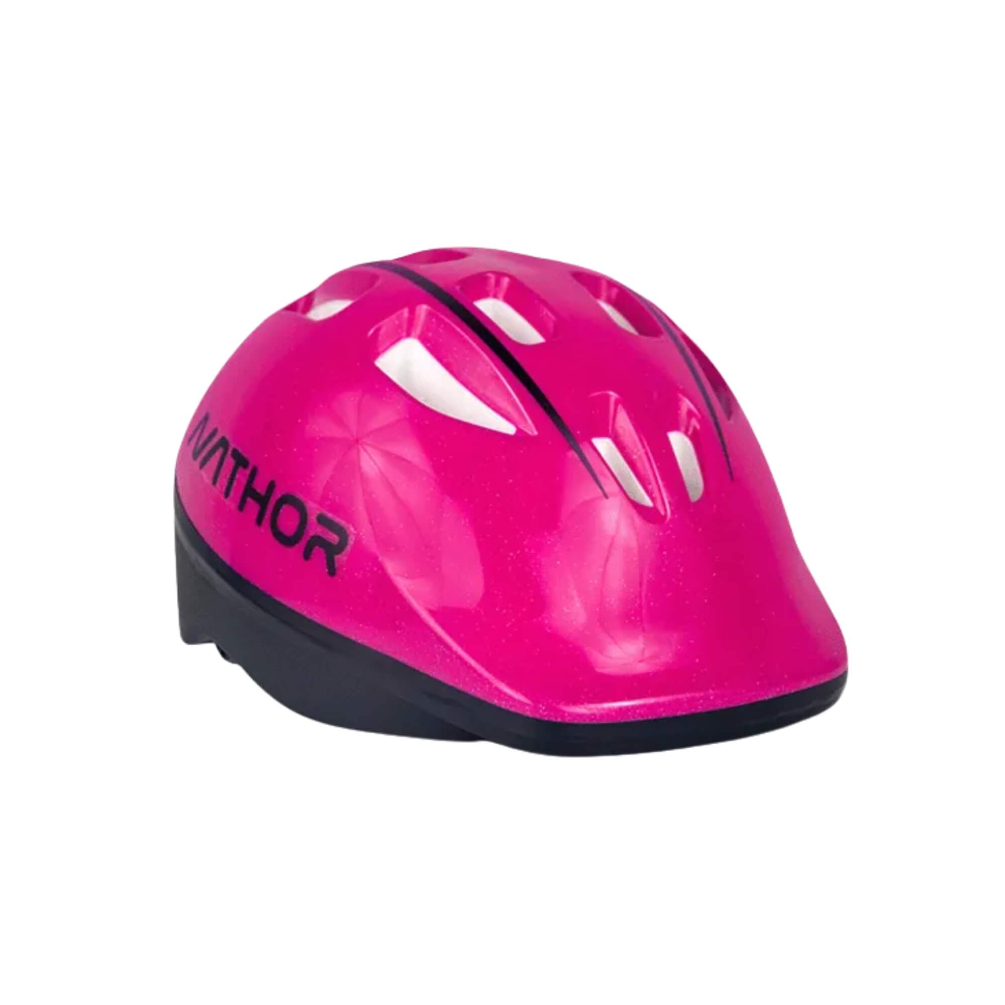 Capacete Infantil Rosa Escuro Nathor - 100810160001 0002