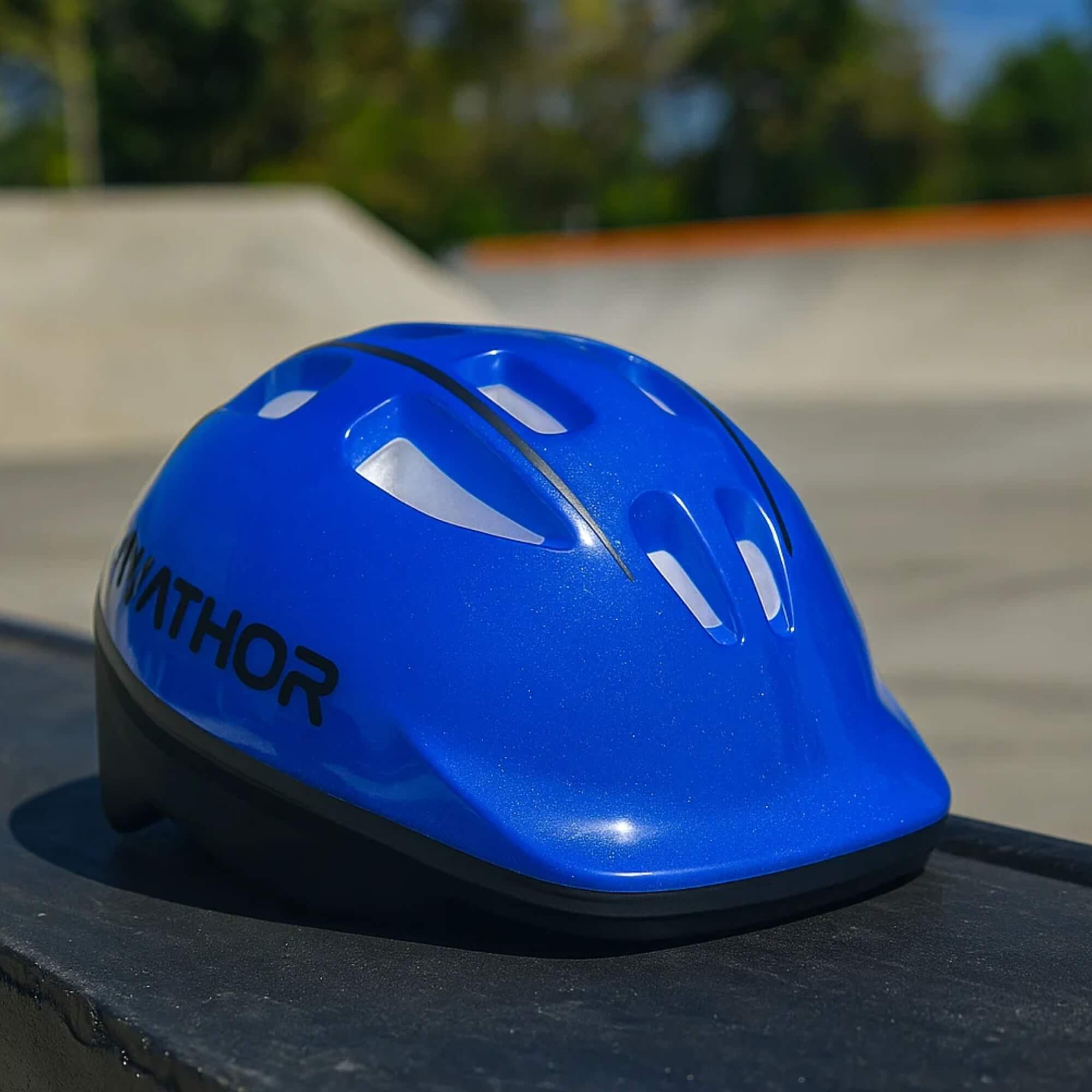 Capacete Infantil Azul Escuro Nathor - 100810160001 0005