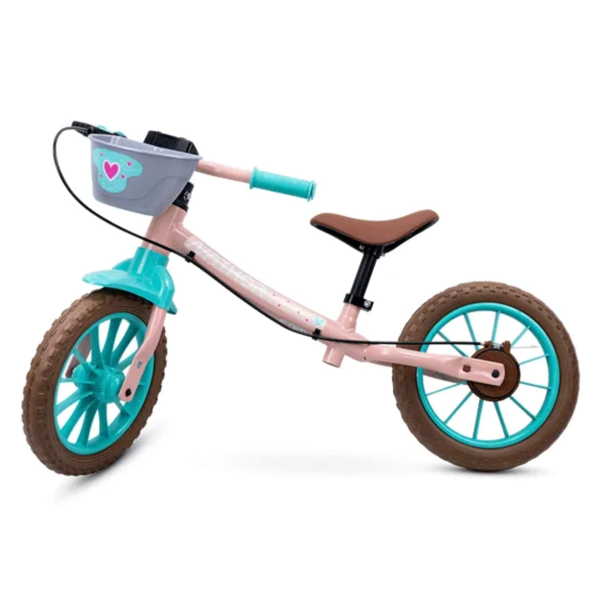 Bicicleta Infantil de Equilíbrio Balance Bike Love 2 Nathor - 100900160020