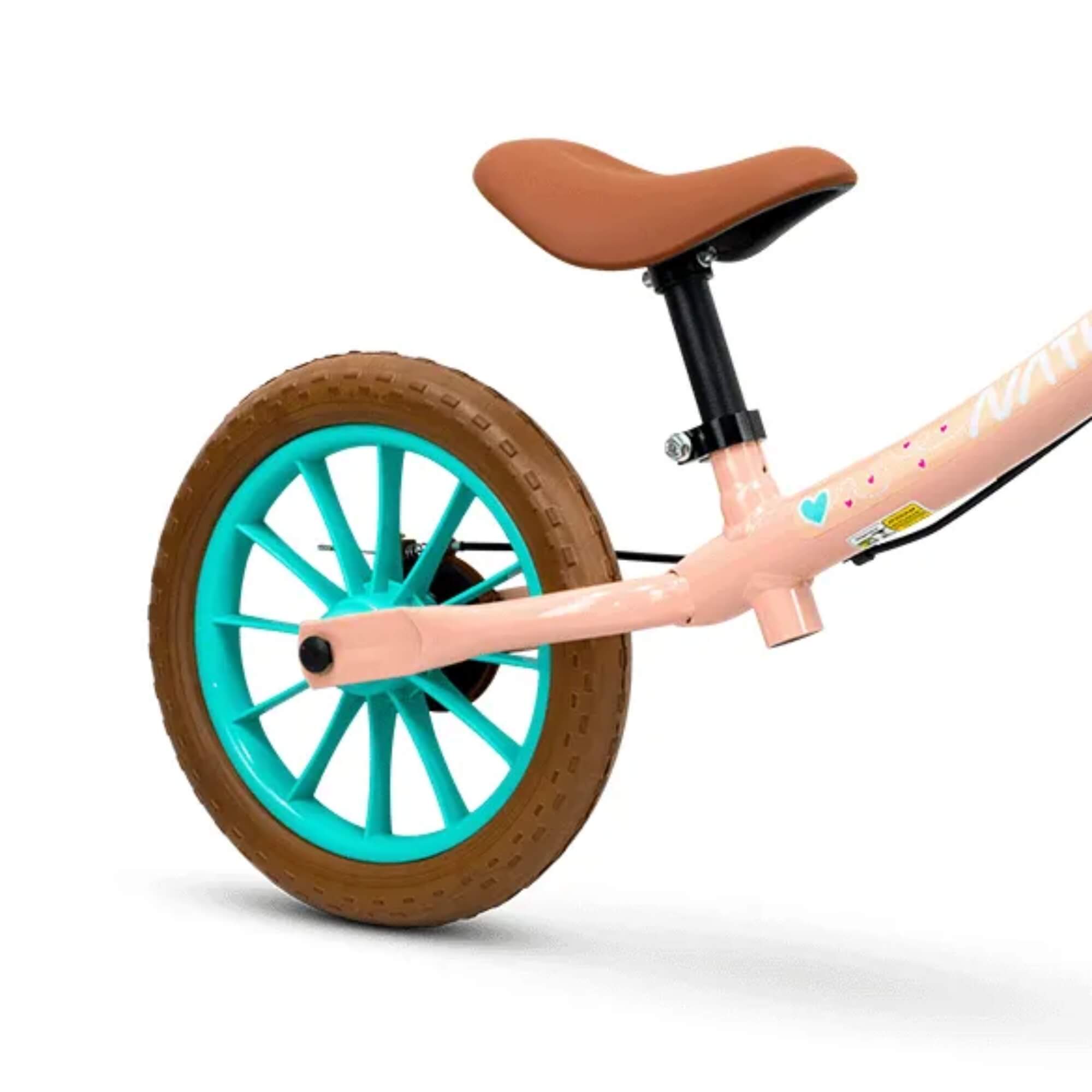 Bicicleta Infantil de Equilíbrio Balance Bike Love 2 Nathor - 100900160020