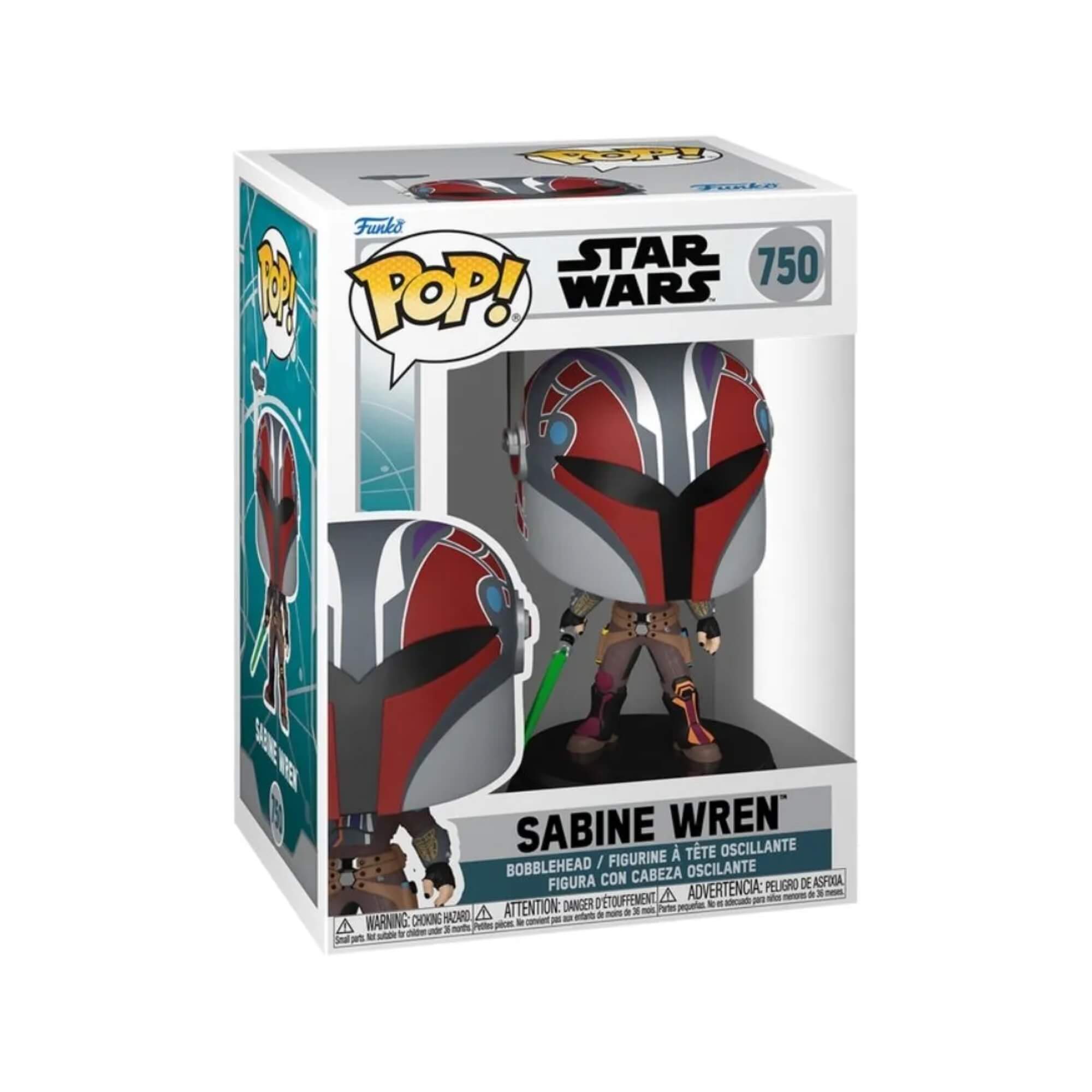 Boneco Funko Pop! Star Wars Ahsoka Sabine Wren 750 Candide - 11528