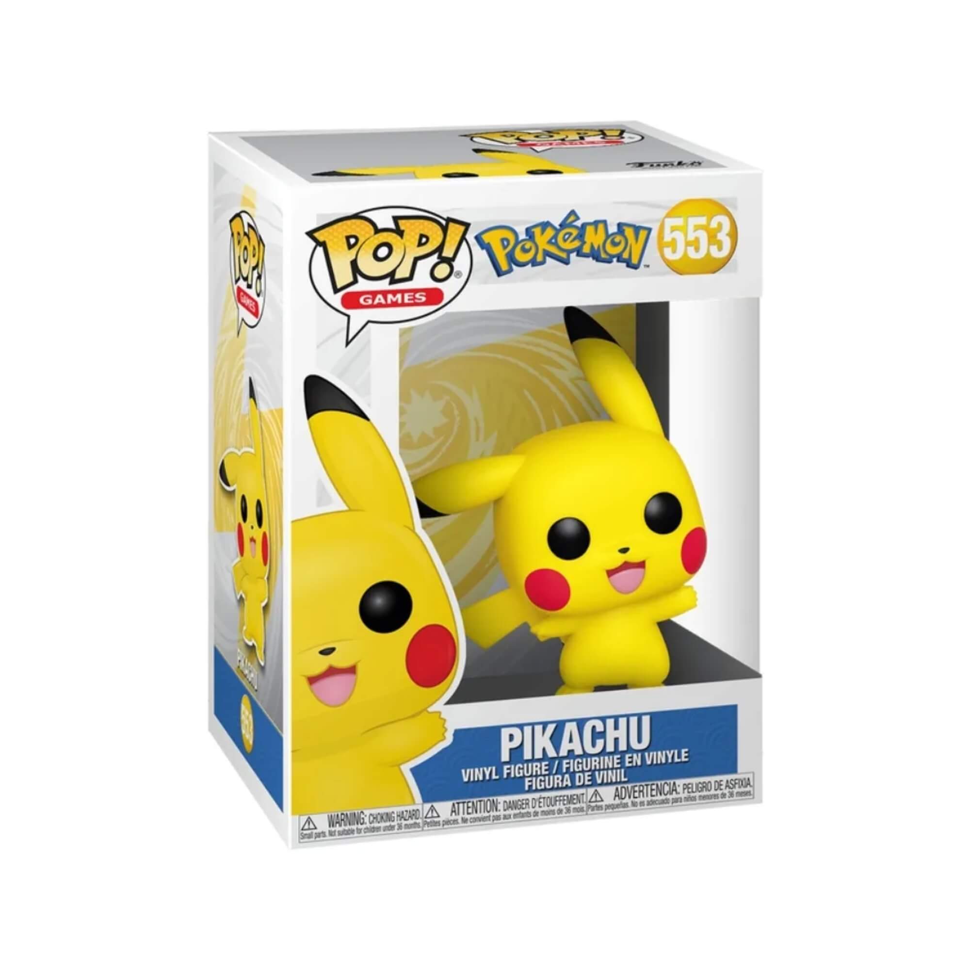 Boneco Funko Pop! Pokémon Pikachu 553 Candide - 11047