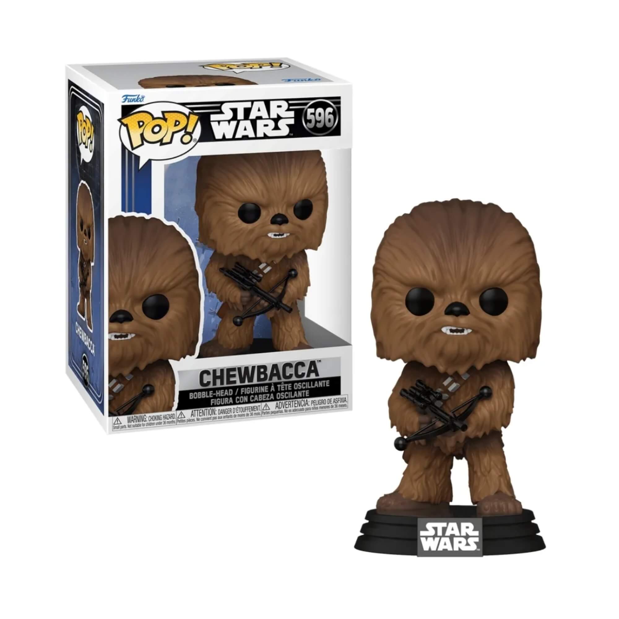 Boneco Funko Pop! Star Wars Episodio IV Chewbacca 596 Candide - 11056