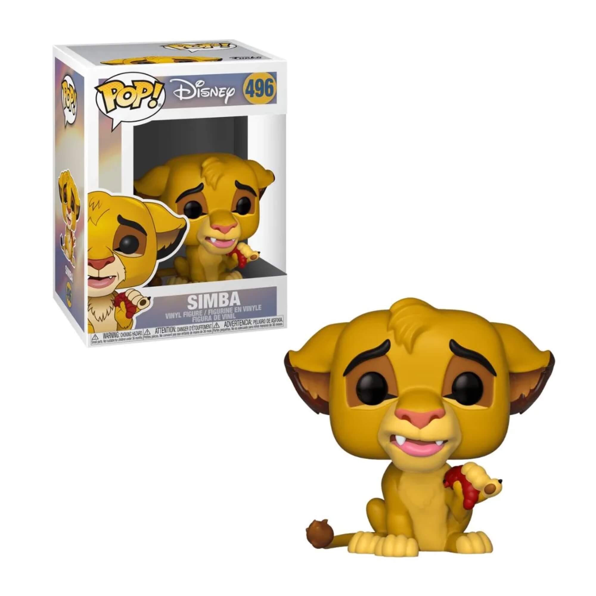 Boneco Funko Pop! Disney - O Rei Leão - Simba 496 Candide - 11800