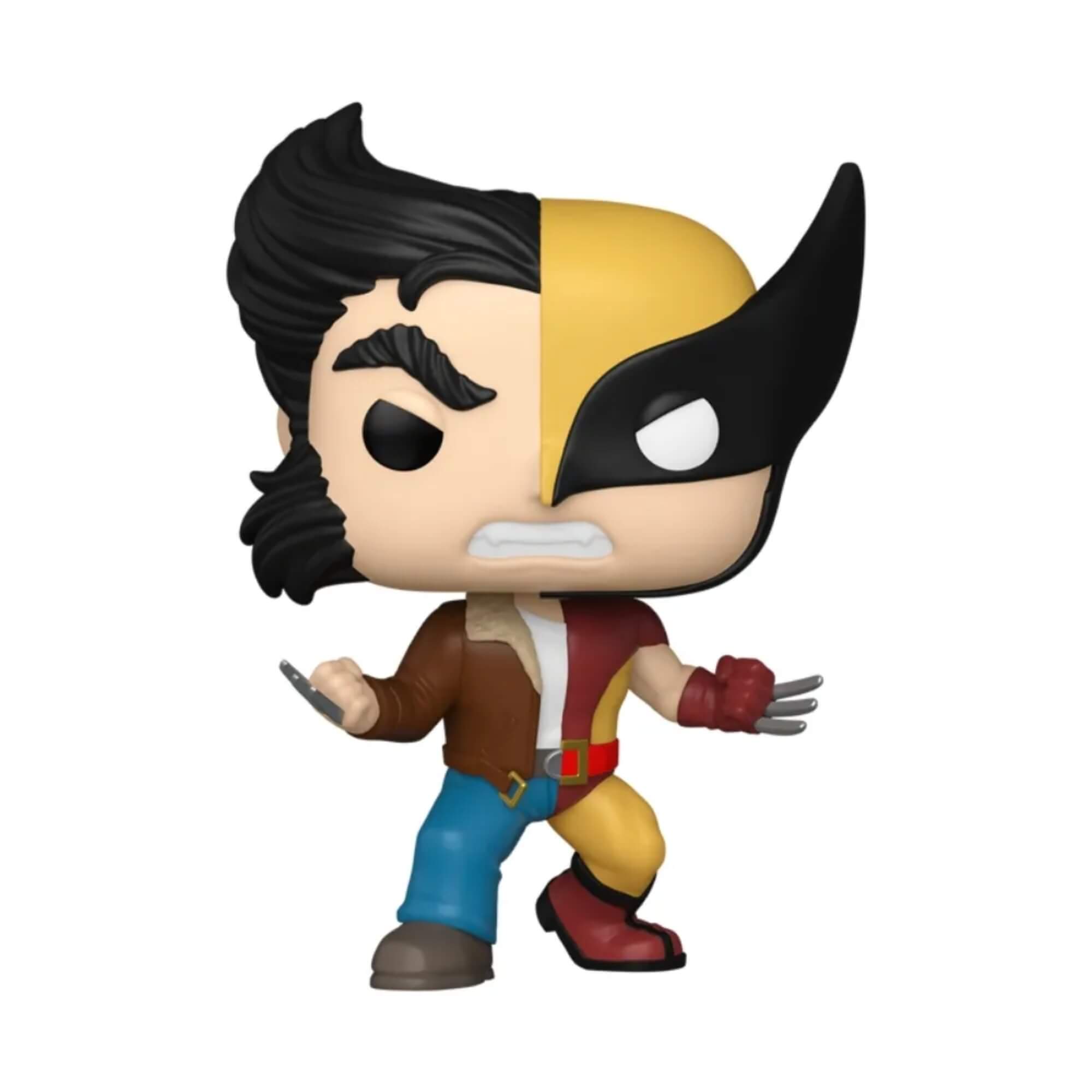Boneco Funko Pop! Marvel Split Logan/Wolverine 1433 Candide - 11844