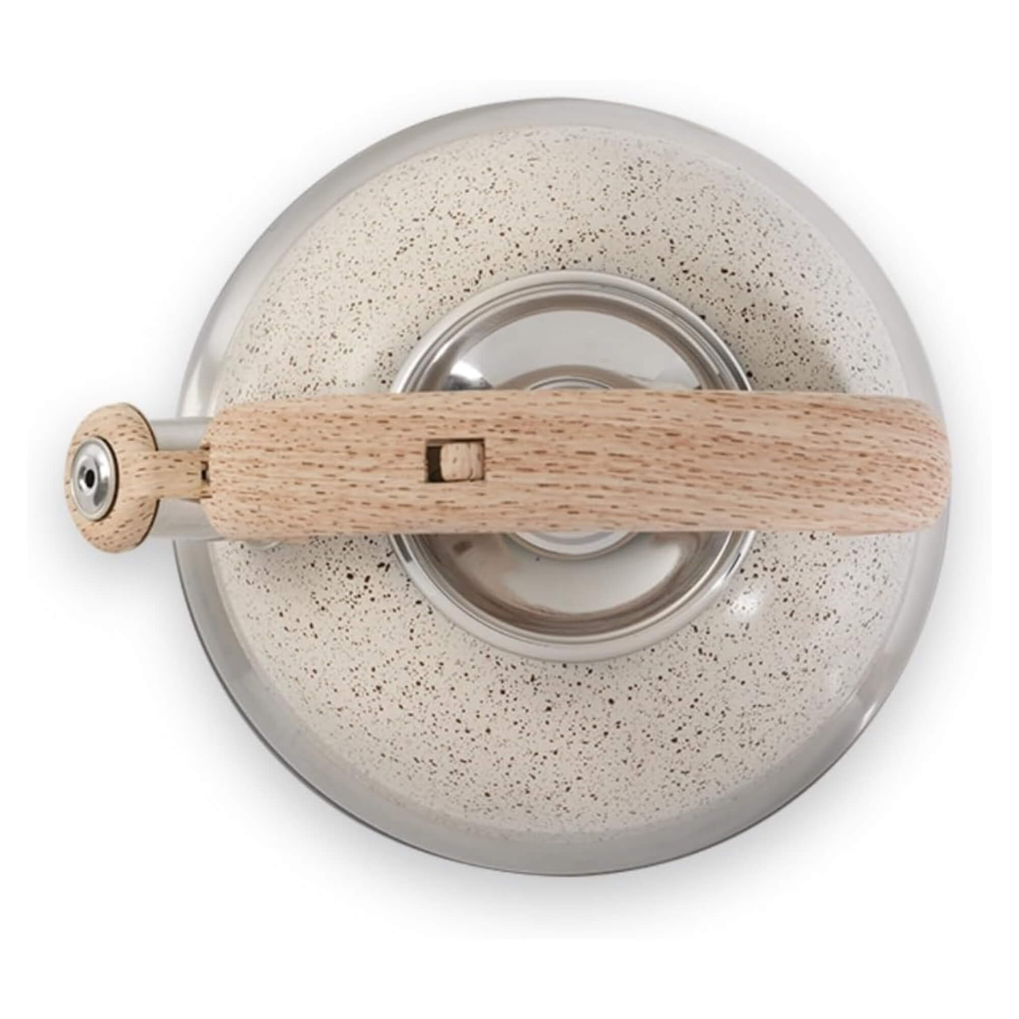 Chaleira de Inox com Apito 2,7 L Roma com Indução Vanilla Brinox - 4875/110