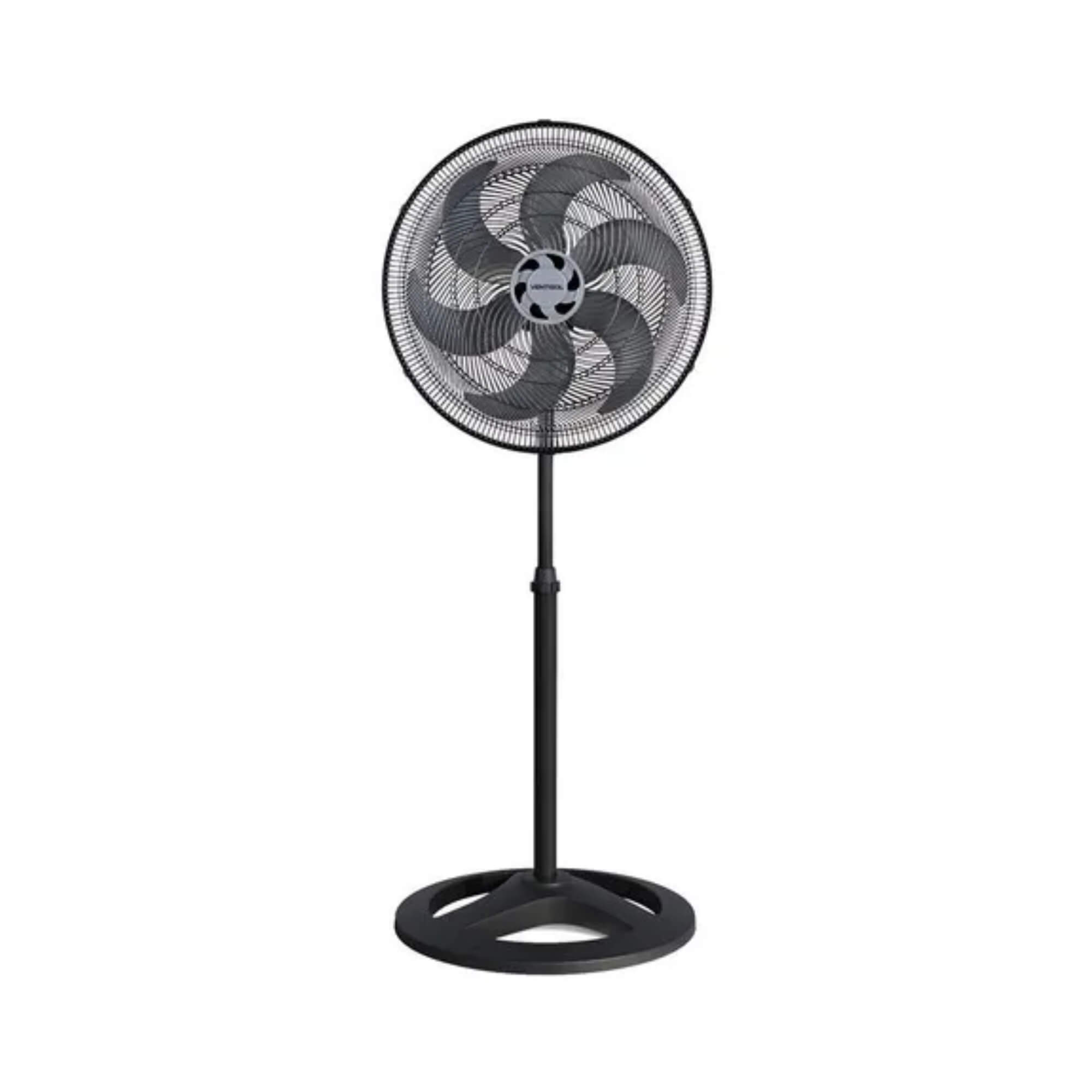 Ventilador Oscilante de Coluna Turbo 40cm Preto 127V 6 Pás Ventisol - 3850
