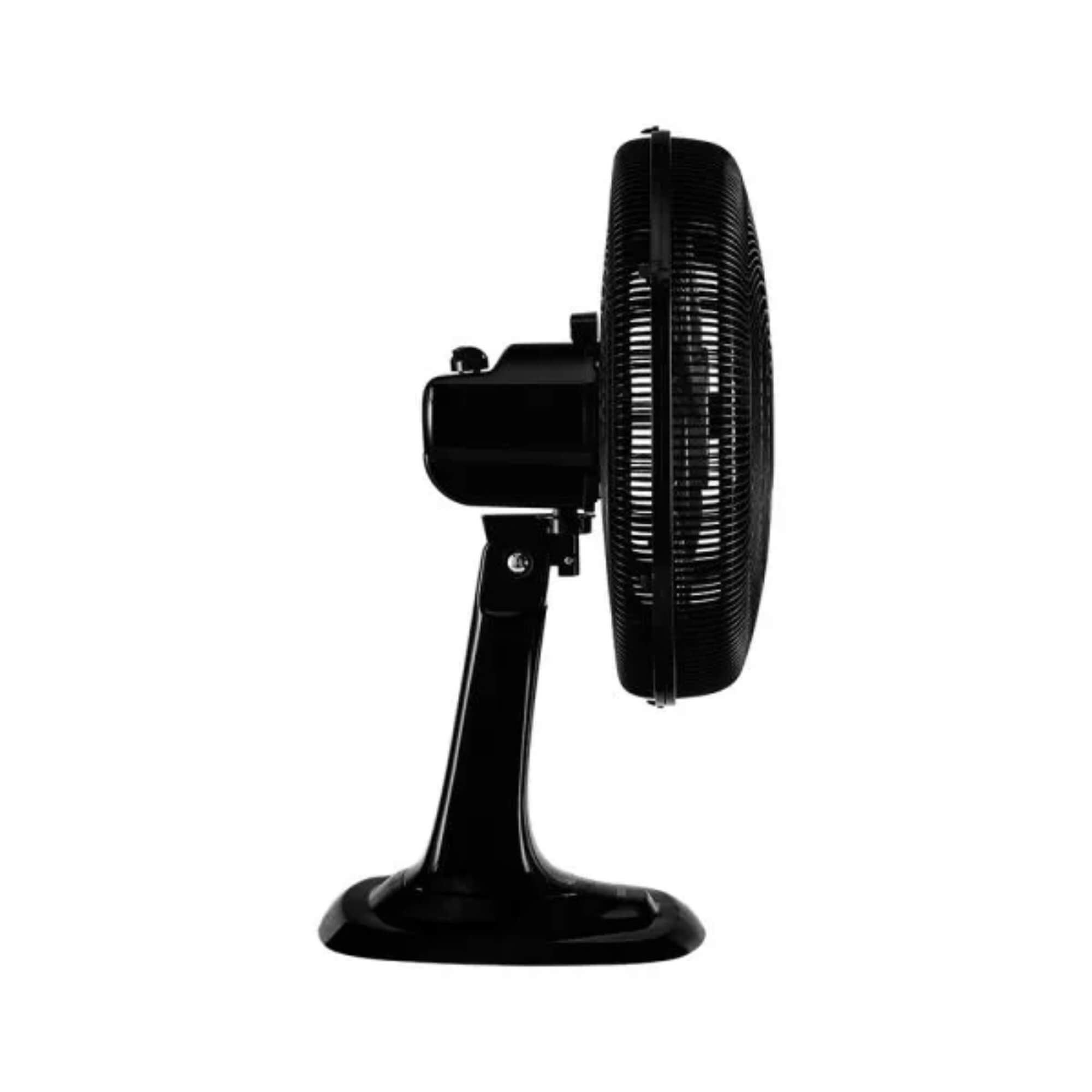 Ventilador Oscilante de Mesa 40cm Preto 127V 6 Pás Premium Ventisol - 550