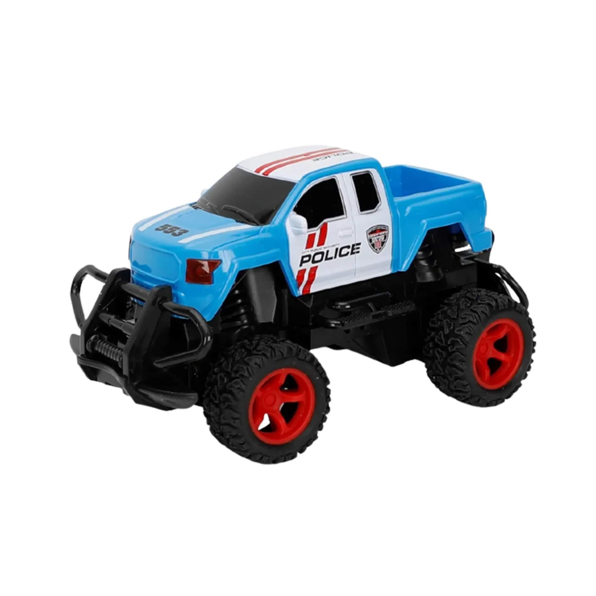 Brinquedo Infantil Carrinho de Controle Remoto Racing Control Tracker Azul Multikids - BR1728