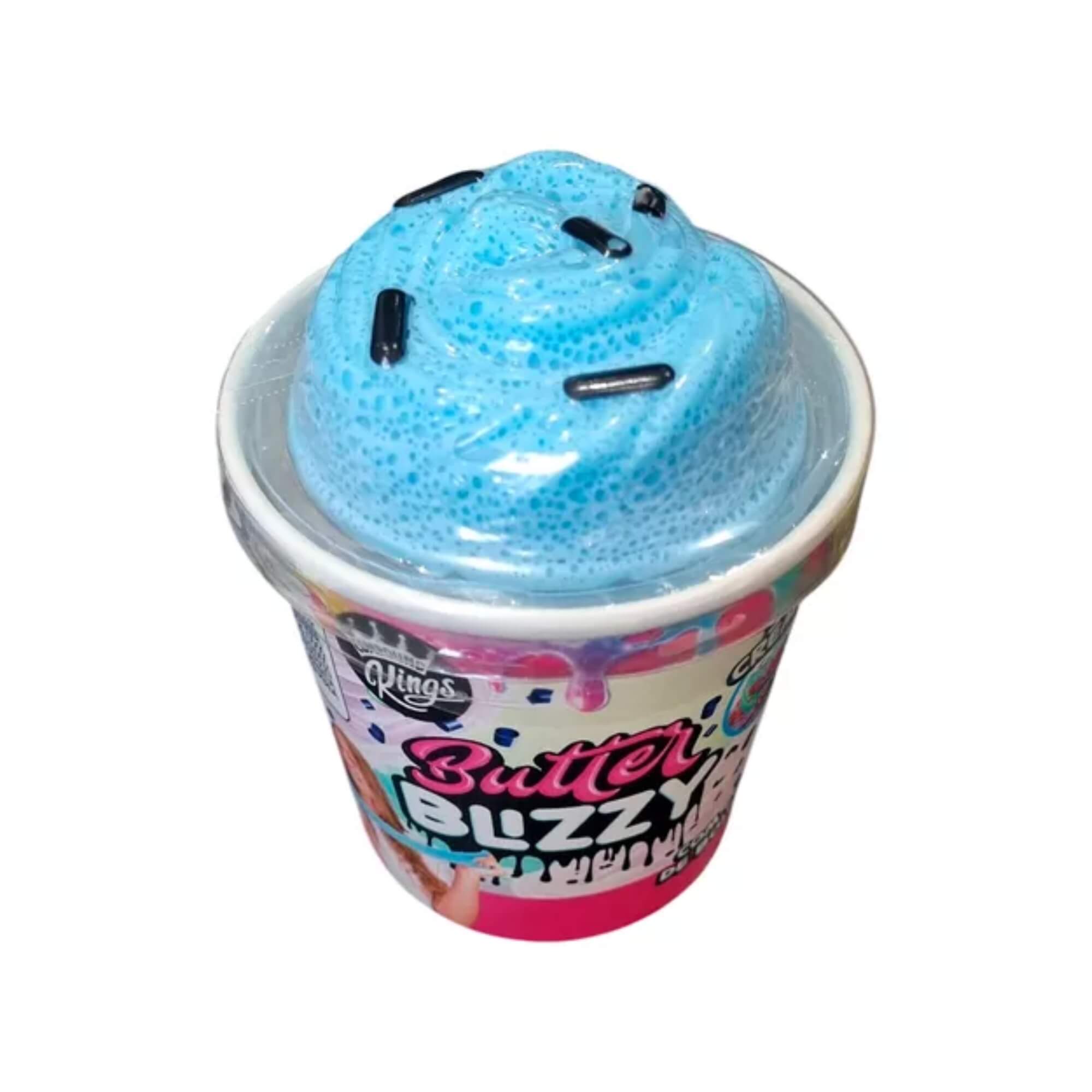 Massinha Moldável Slime Compound Kings Butter Blizzy Sortido e Unitário Multikids - BR2194