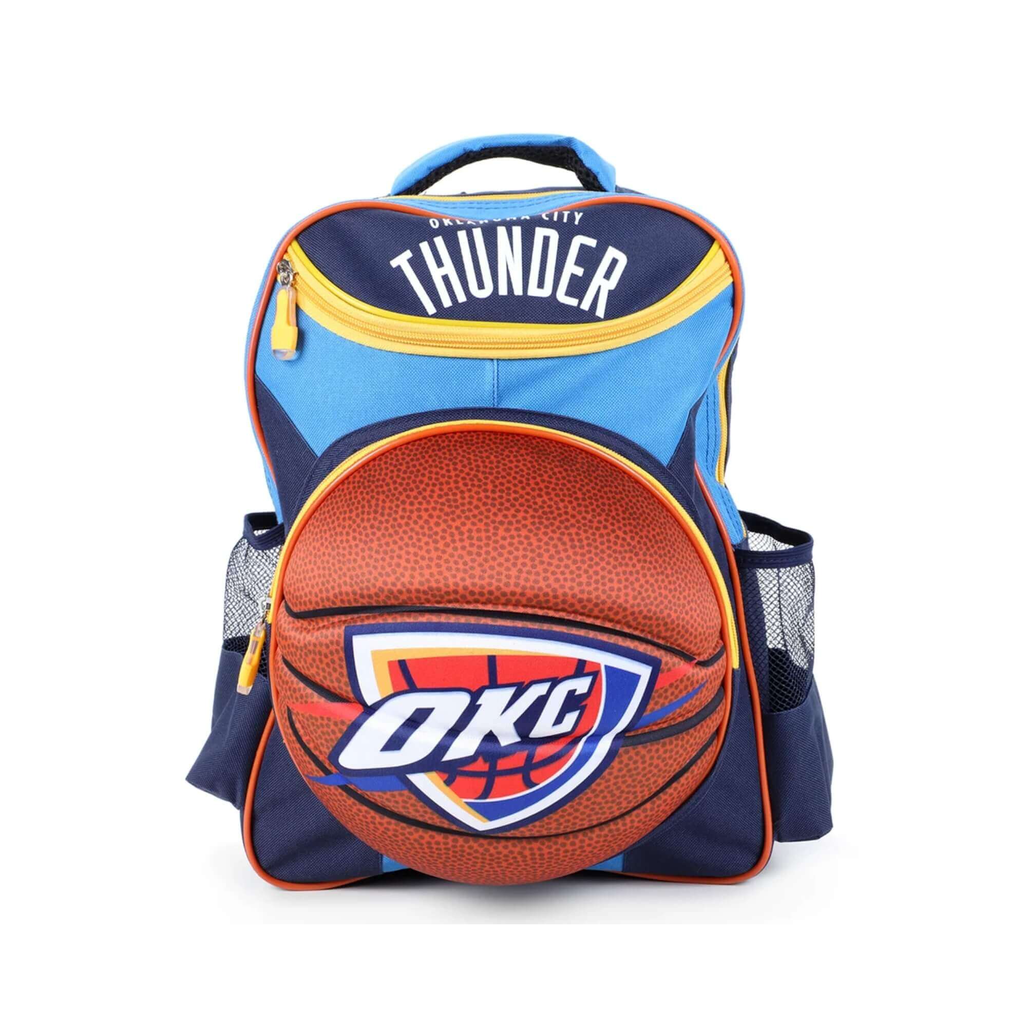 Mochila Infantil 3D Bola Oklahoma City Thunders Futebol e Magia - 6896
