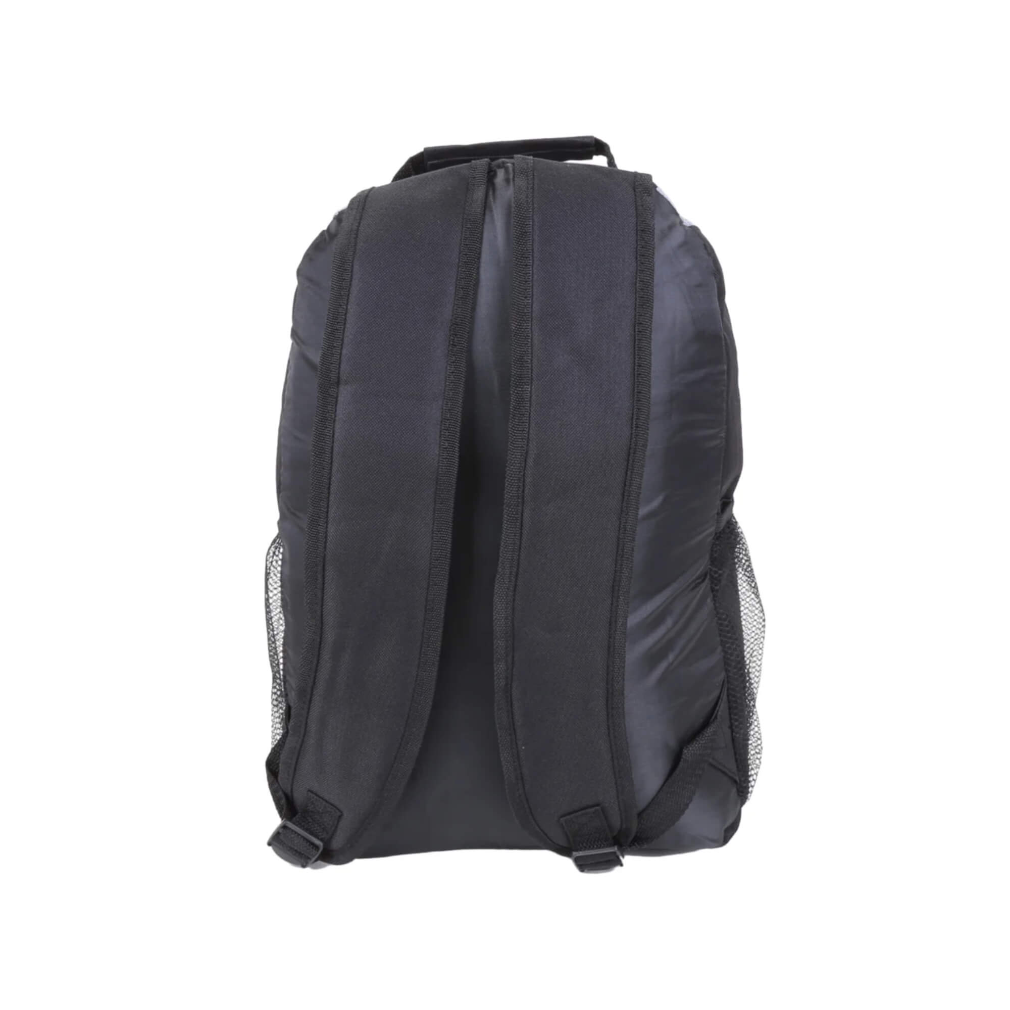 Mochila Bungee com Elástico San Antonio Spurs Preto e Cinza Futebol e Magia - 6873