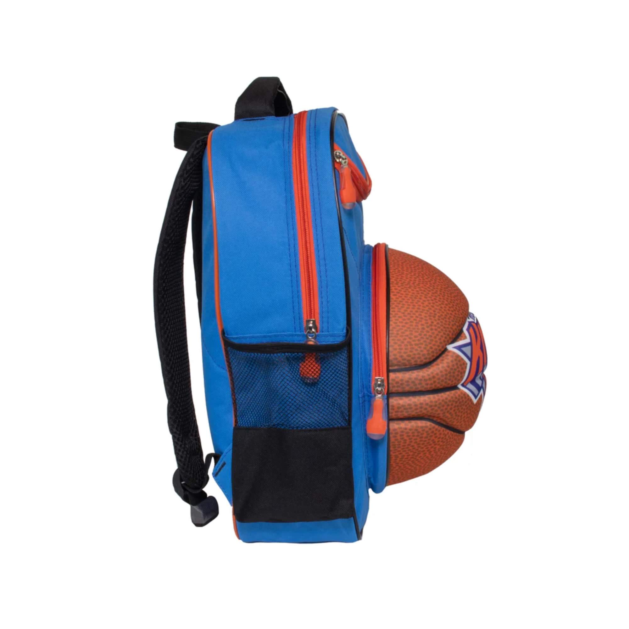 Mochila Infantil 3D Bola Knicks Futebol e Magia - 6895