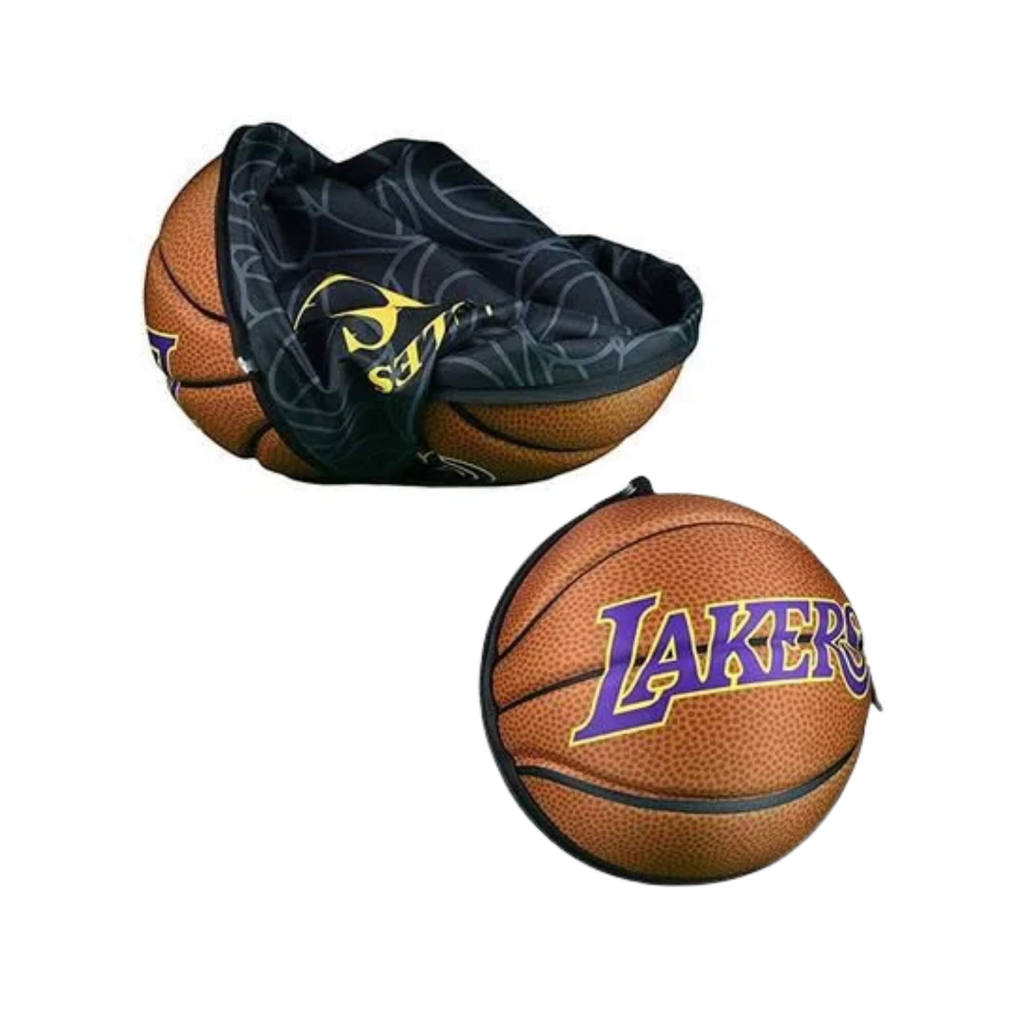 Bolsa Esportiva Bola Los Angeles Lakers Futebol e Magia - 7067