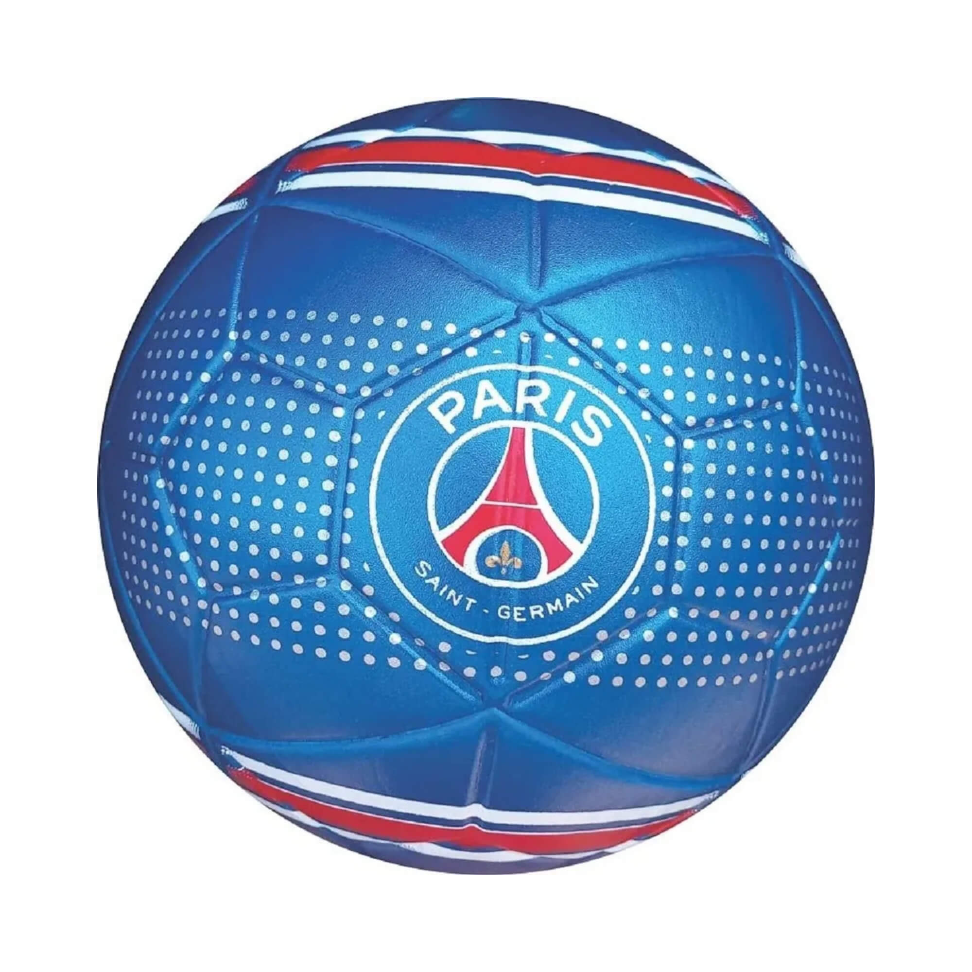 Bola de Futebol PVC/PU Nº5 Metálica Paris Saint German Futebol e Magia - 4557