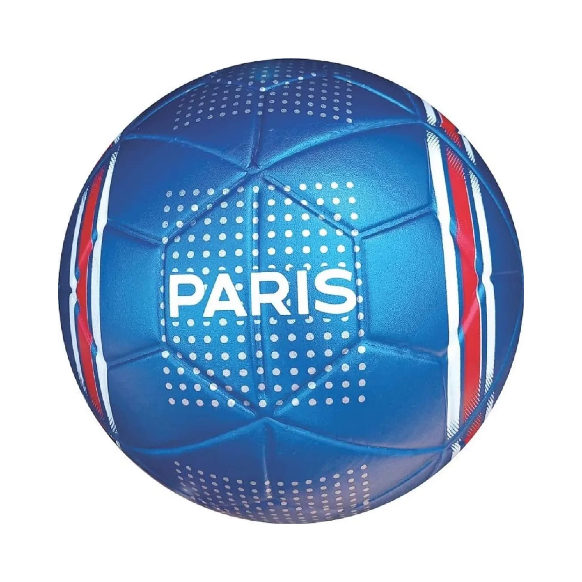 Bola de Futebol PVC/PU Nº5 Metálica Paris Saint German Futebol e Magia - 4557