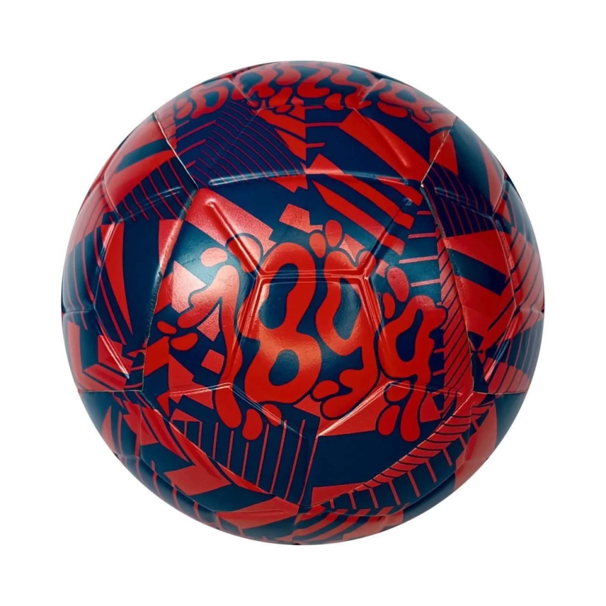 Bola de Futebol PVC/PU Barcelona Retrô 1899 Metálica Nº5 Futebol e Magia - 1385
