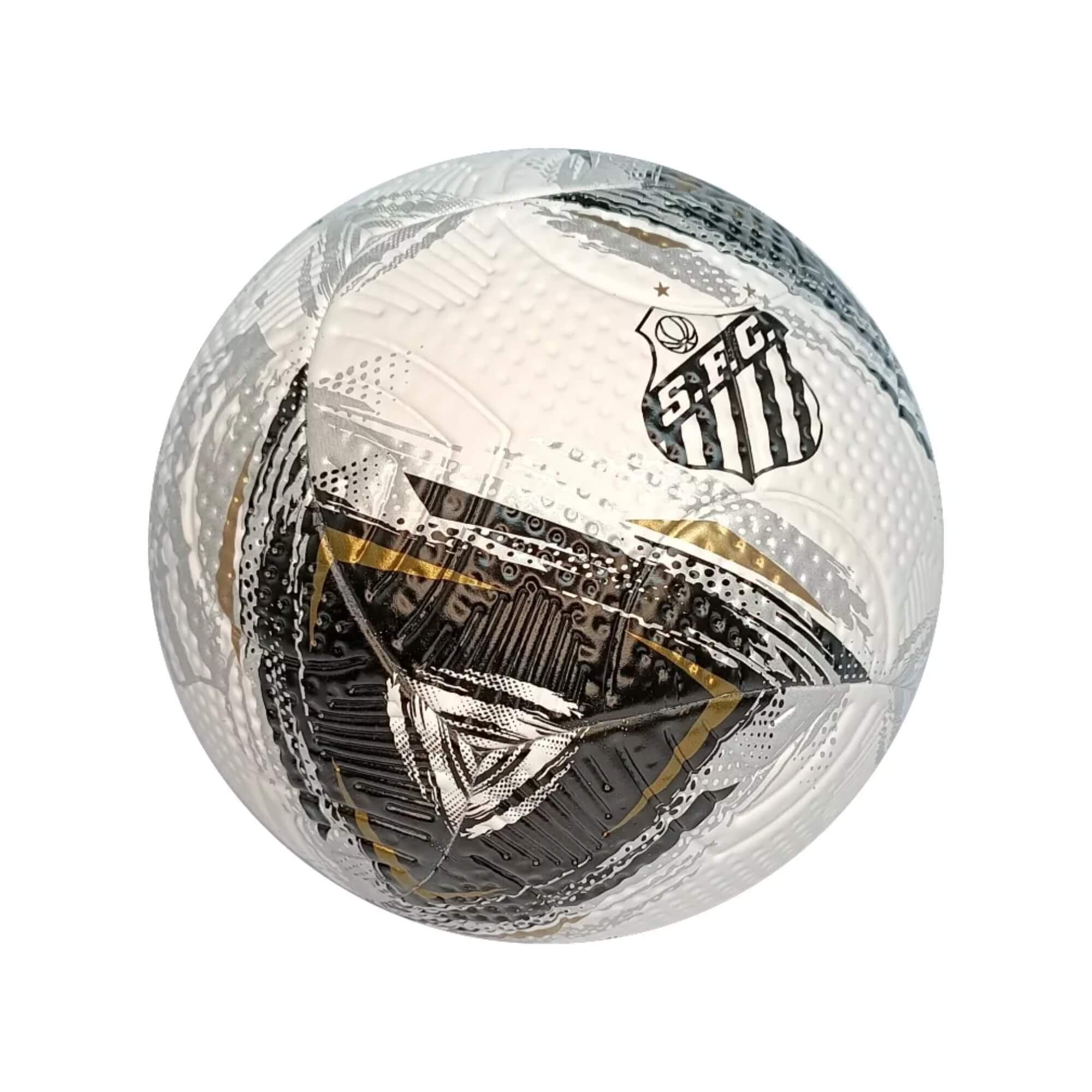Bola de Futebol PVC/PU Número 5 Santos Futebol e Magia - 4013