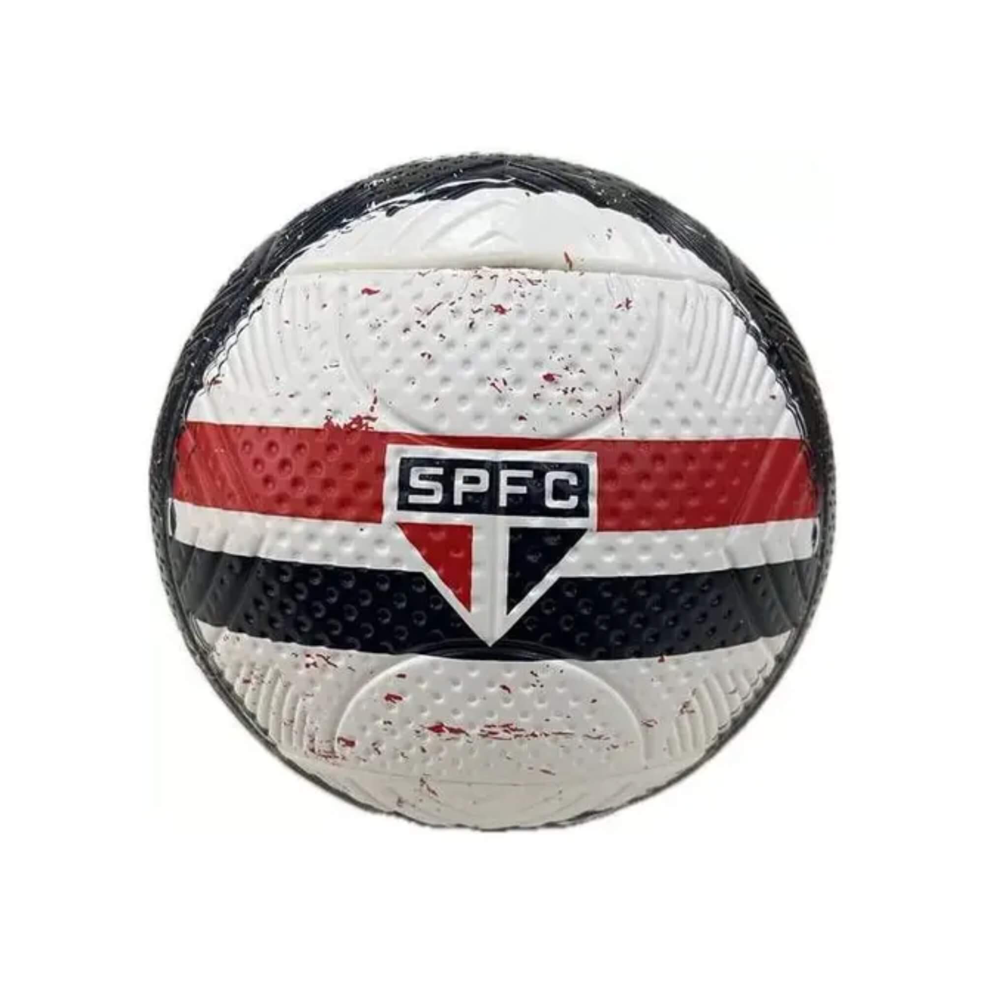 Bola de Futebol PVC/PU Nº5 Tradicional São Paulo Futebol e Magia - 1706