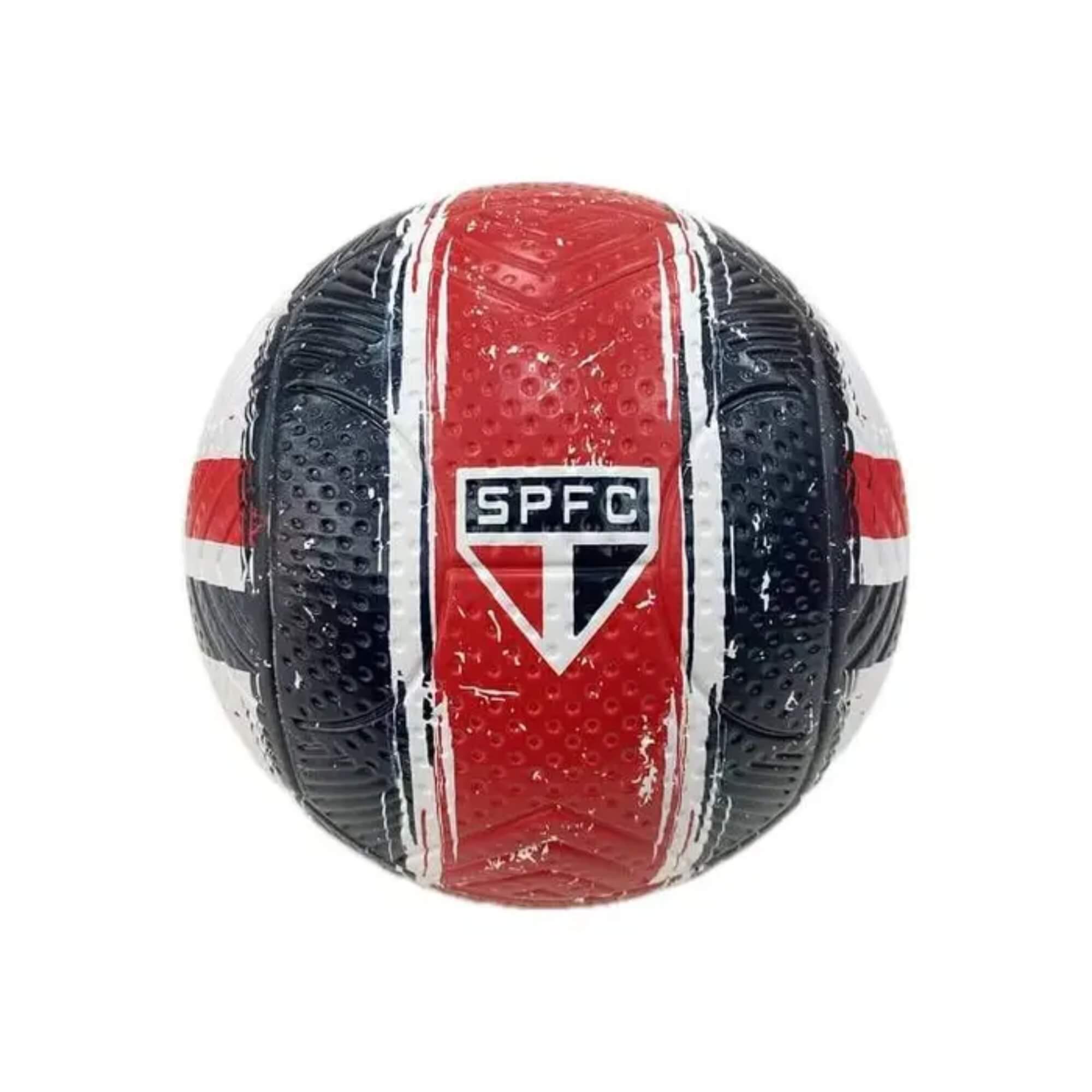 Bola de Futebol PVC/PU Nº5 Tradicional São Paulo Futebol e Magia - 1706