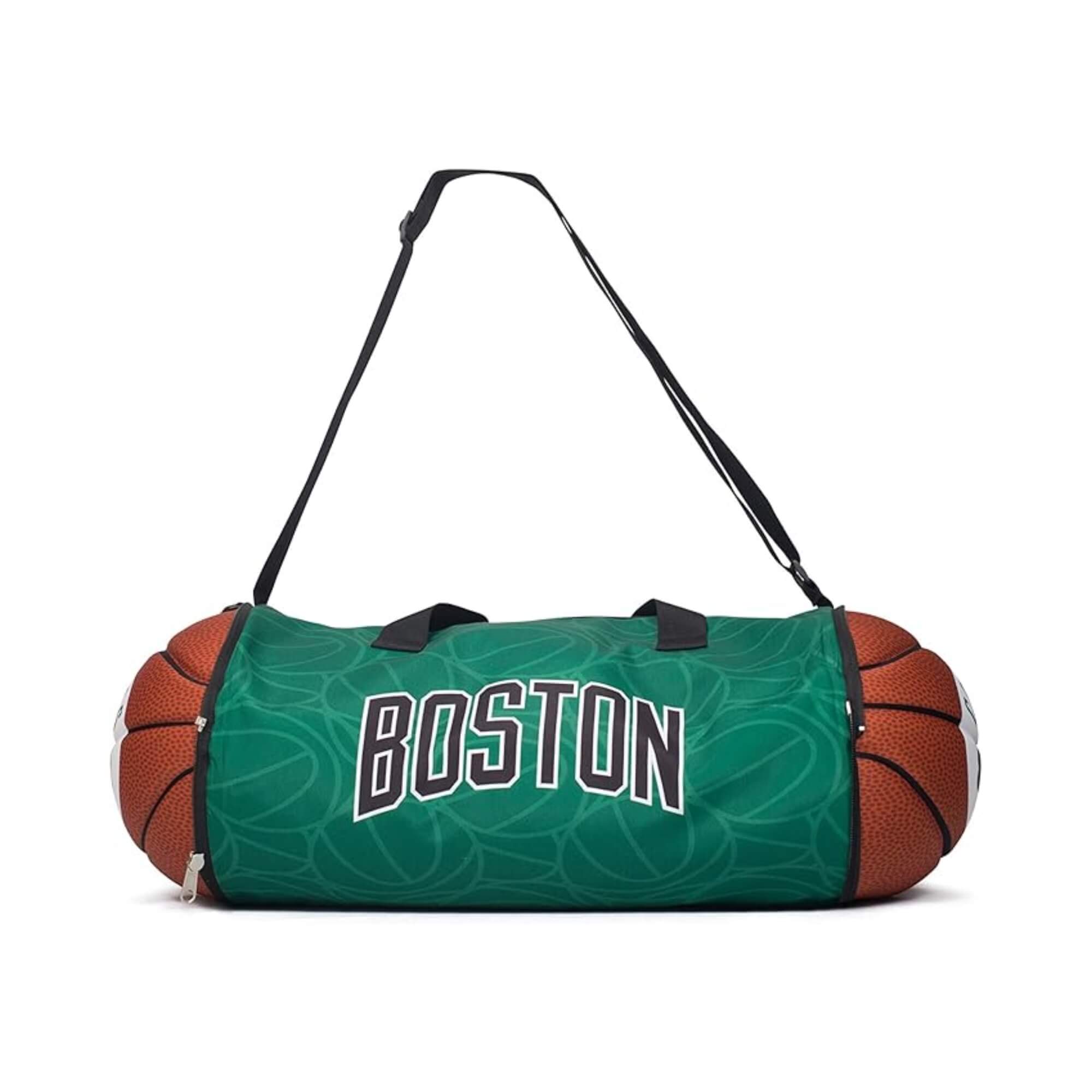 Bolsa Esportiva Oficial Dobrável em forma de Bola de Basquete Boston Celtics Futebol e Magia - 7035
