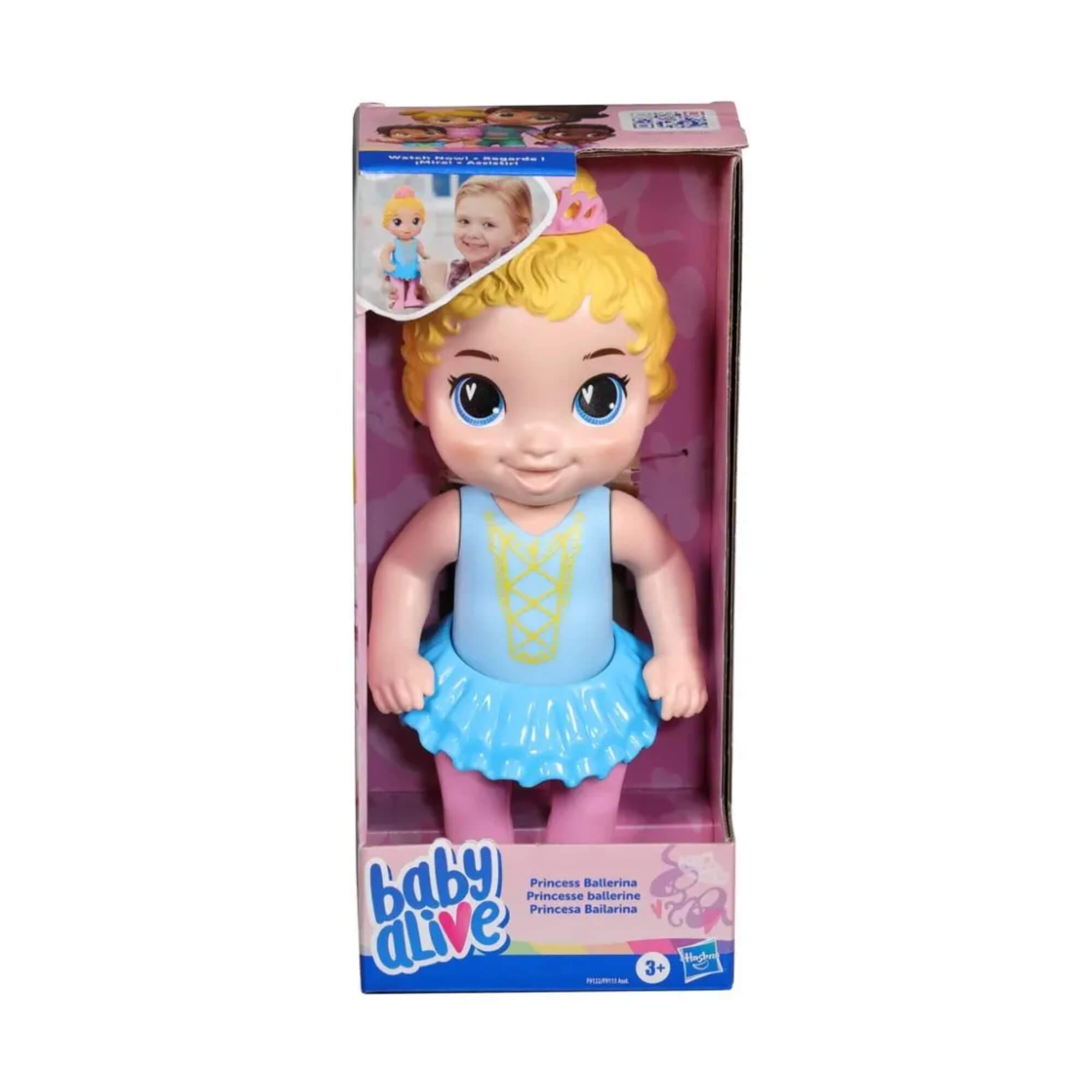 Boneca Baby Alive Princesa Bailarina Loira Hasbro - 18528