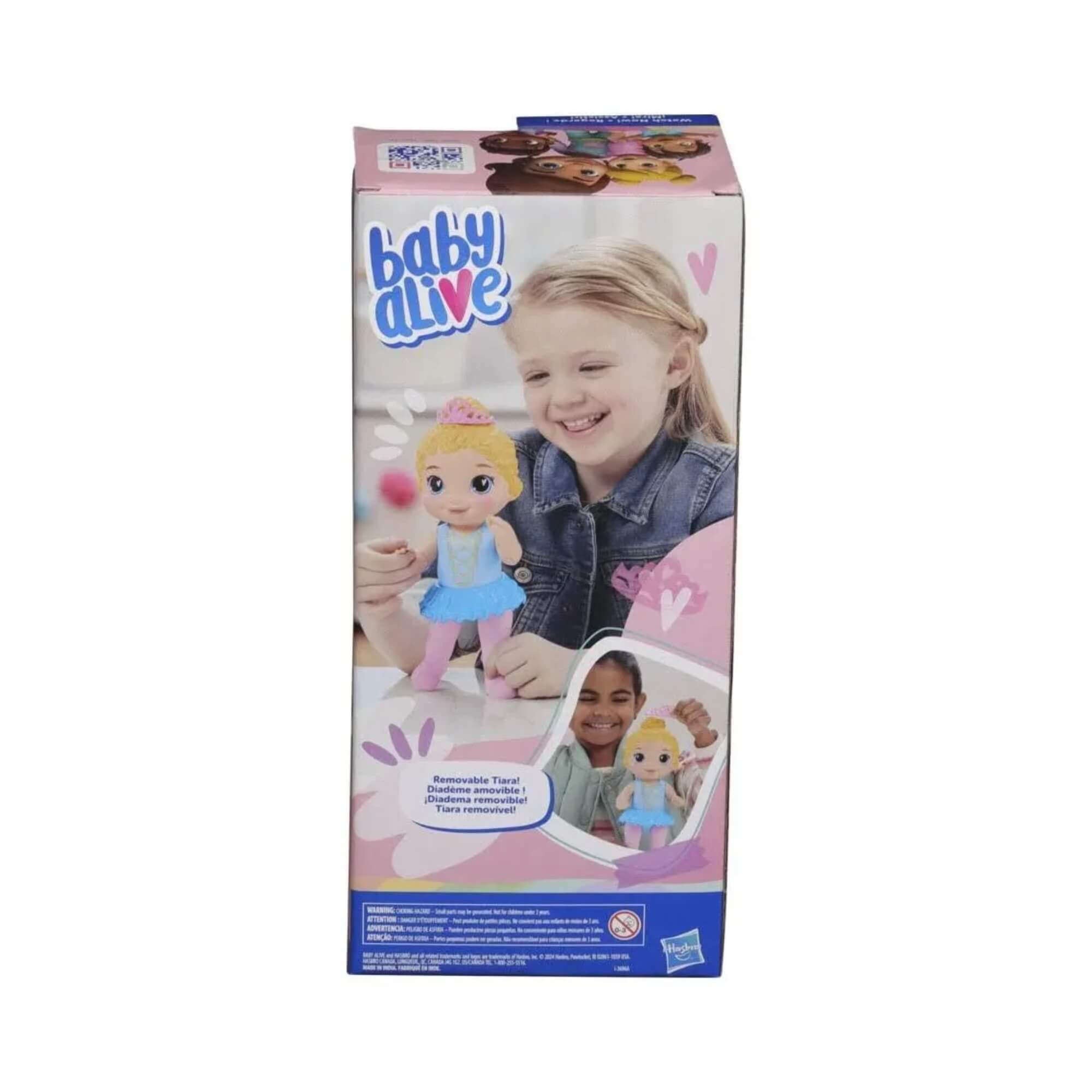 Boneca Baby Alive Princesa Bailarina Loira Hasbro - 18528