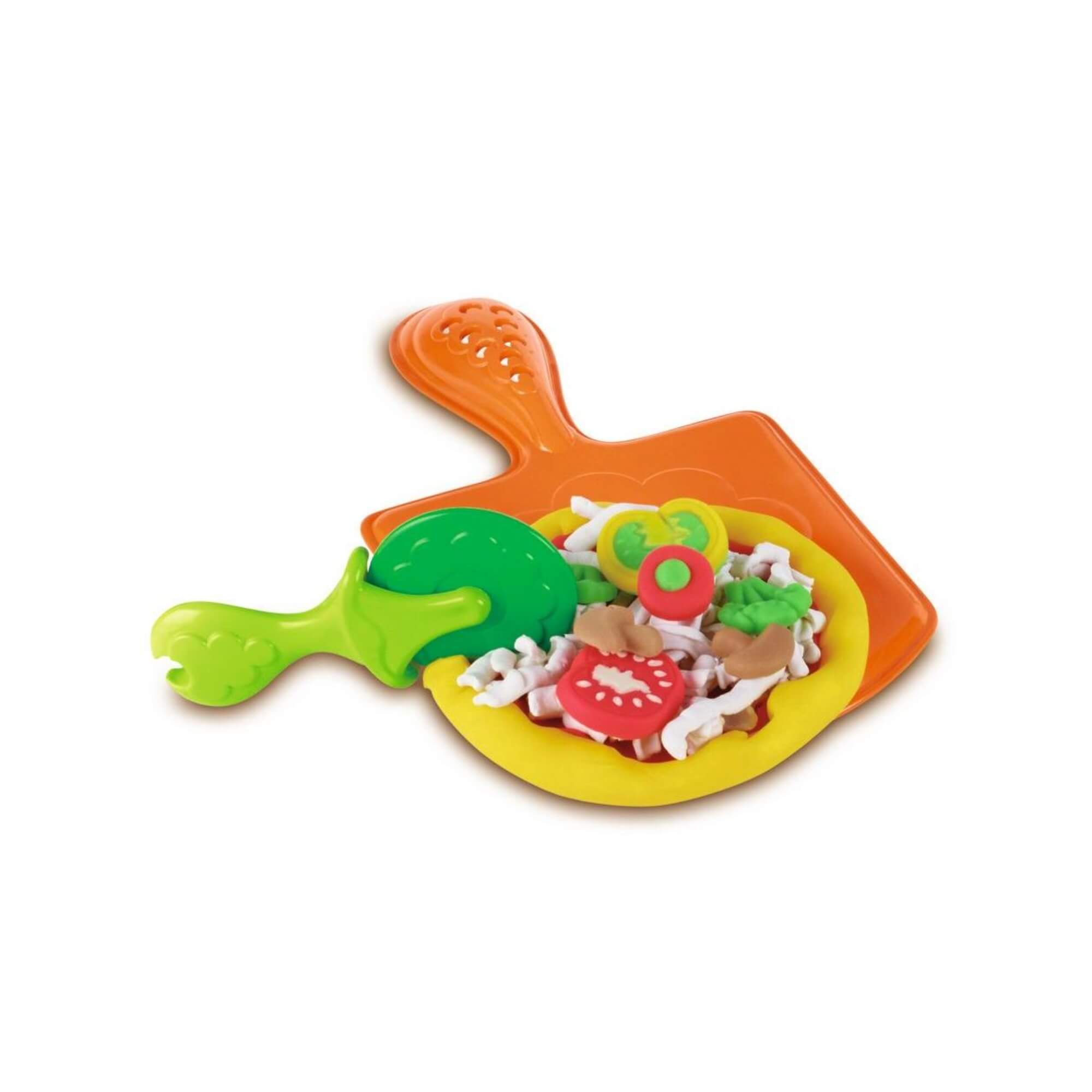 Massa de Modelar Play-Doh Festa da Pizza com 5 Potes de Massinha e Acessórios Hasbro - 10600