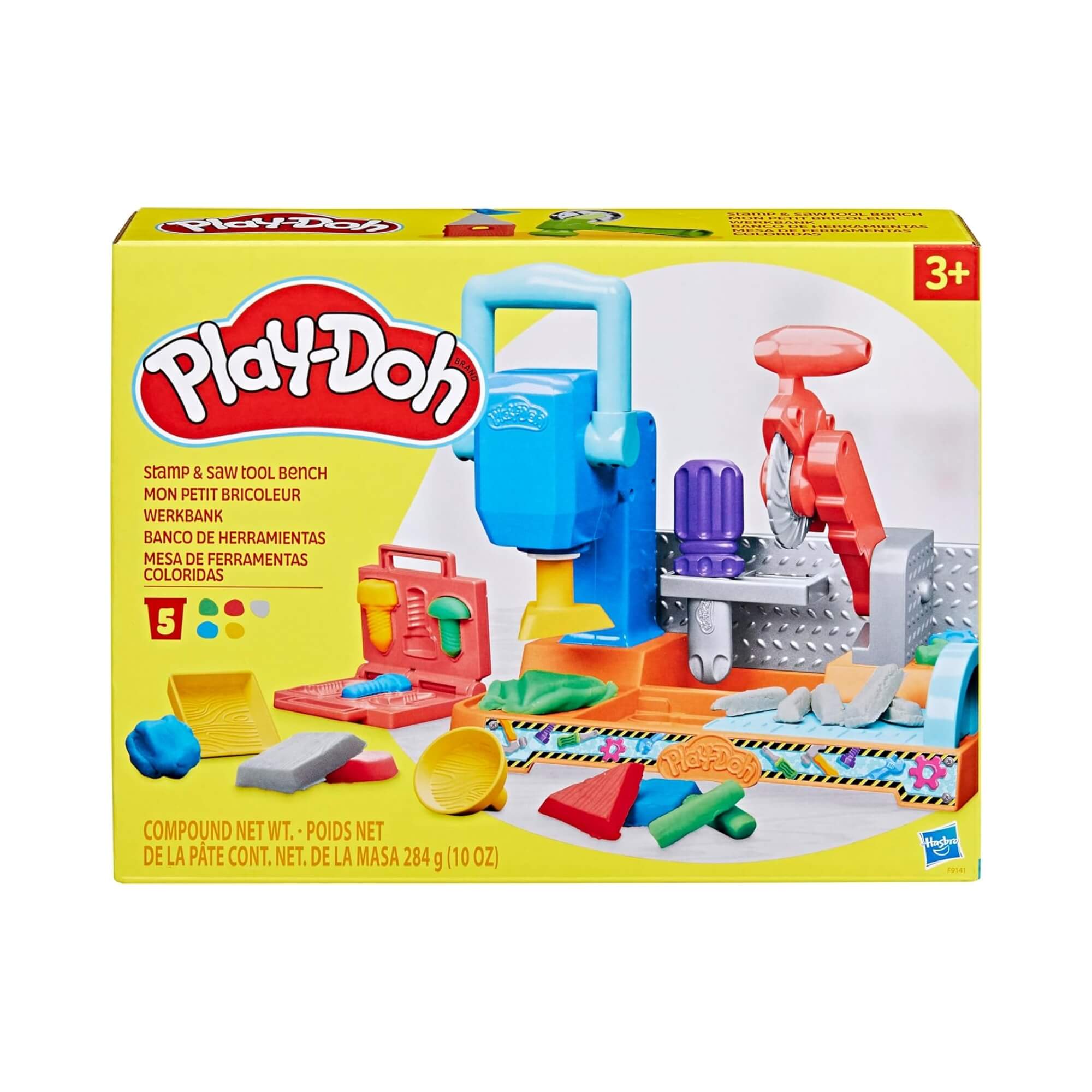 Brinquedo Infantil Massinha de Modelar Play Doh Mesa de Ferramentas Hasbro - 18954