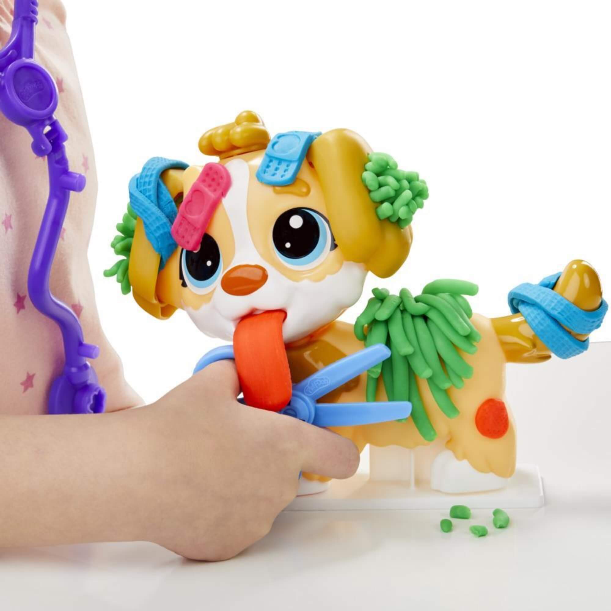 Massinha de Modelar Play-Doh Pet Shop com 10 Ferramentas e 5 Cores de Massinha Hasbro - 16658