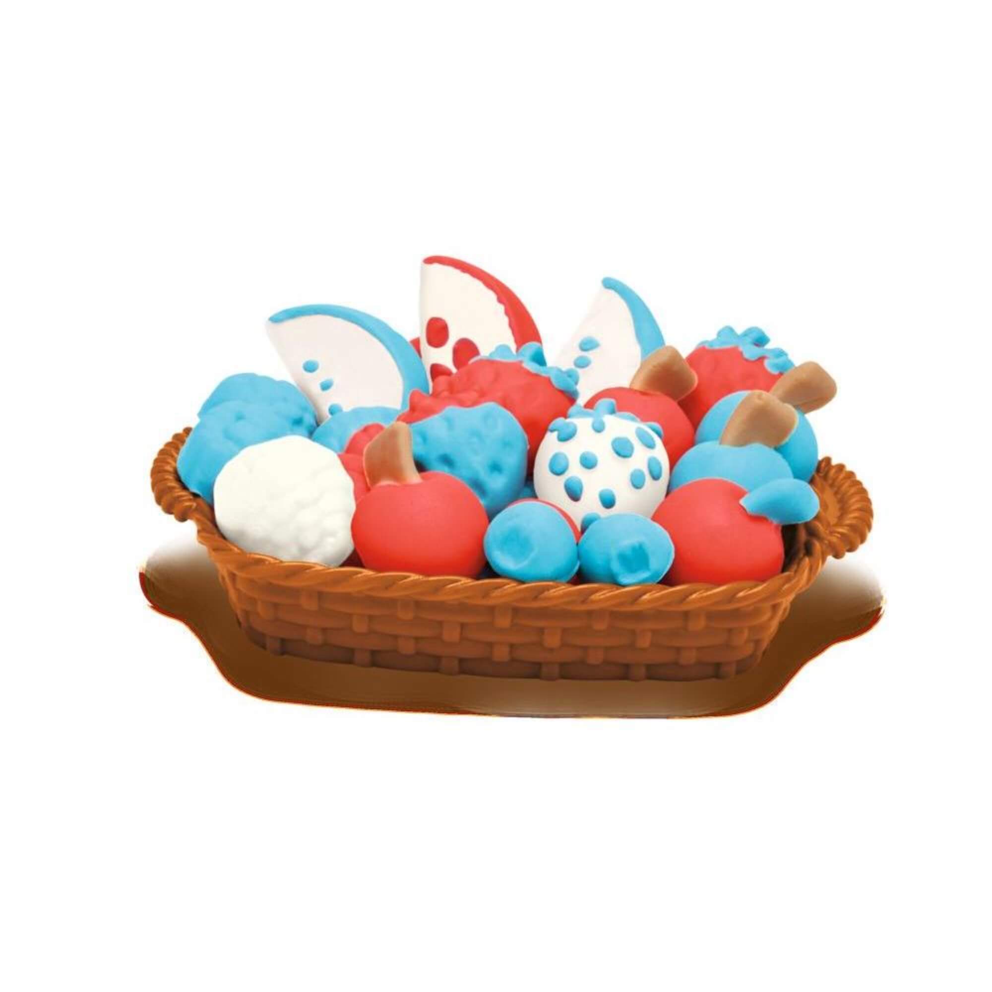 Conjunto Massa de Modelar Play-Doh Tortas Divertidas com 4 Cores de Massinha Hasbro - 11630