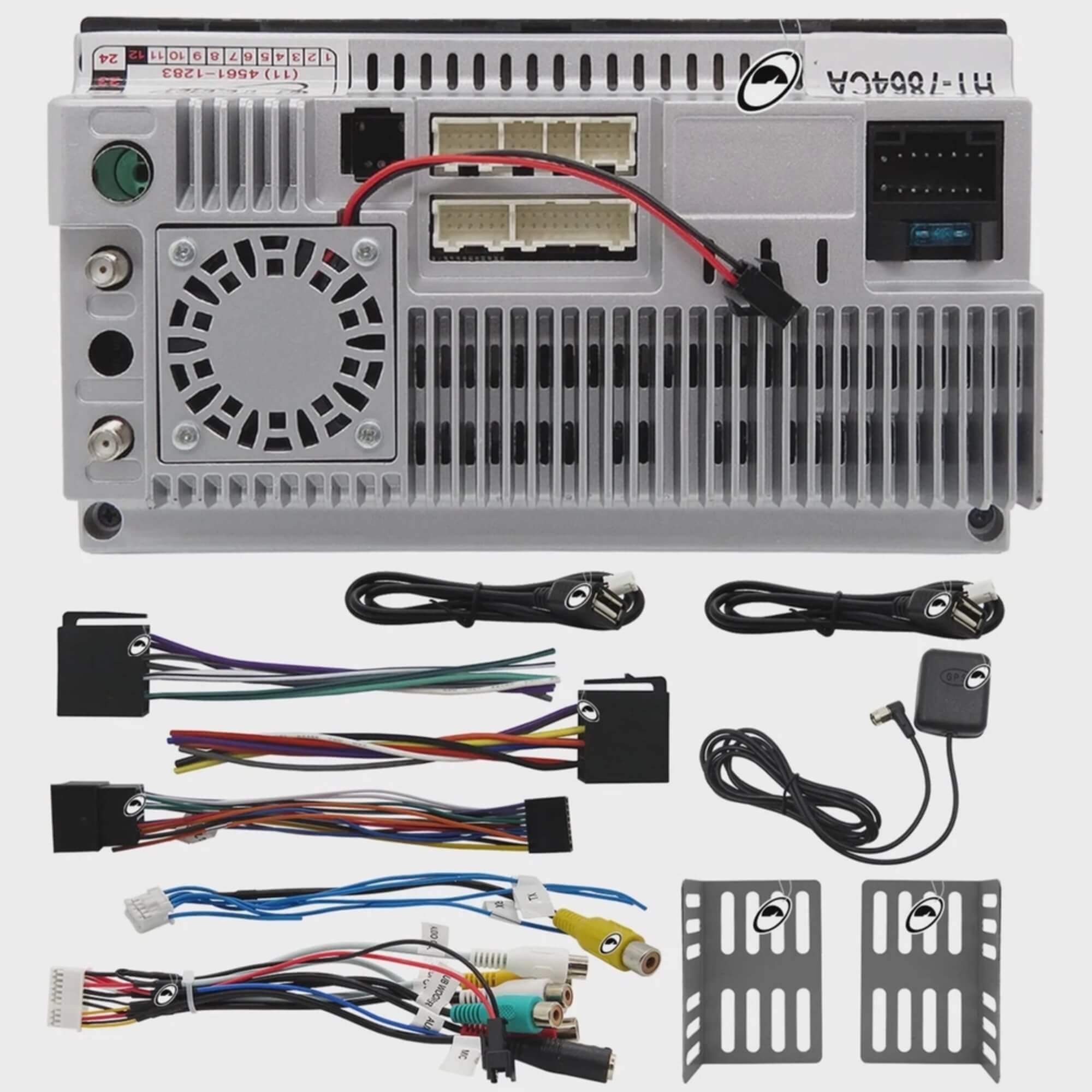 COMP Kit Multimídia Slim 7" Palio Siena Idea 2003 a 2012 Octa-Core Android 4GB Ram 64GB