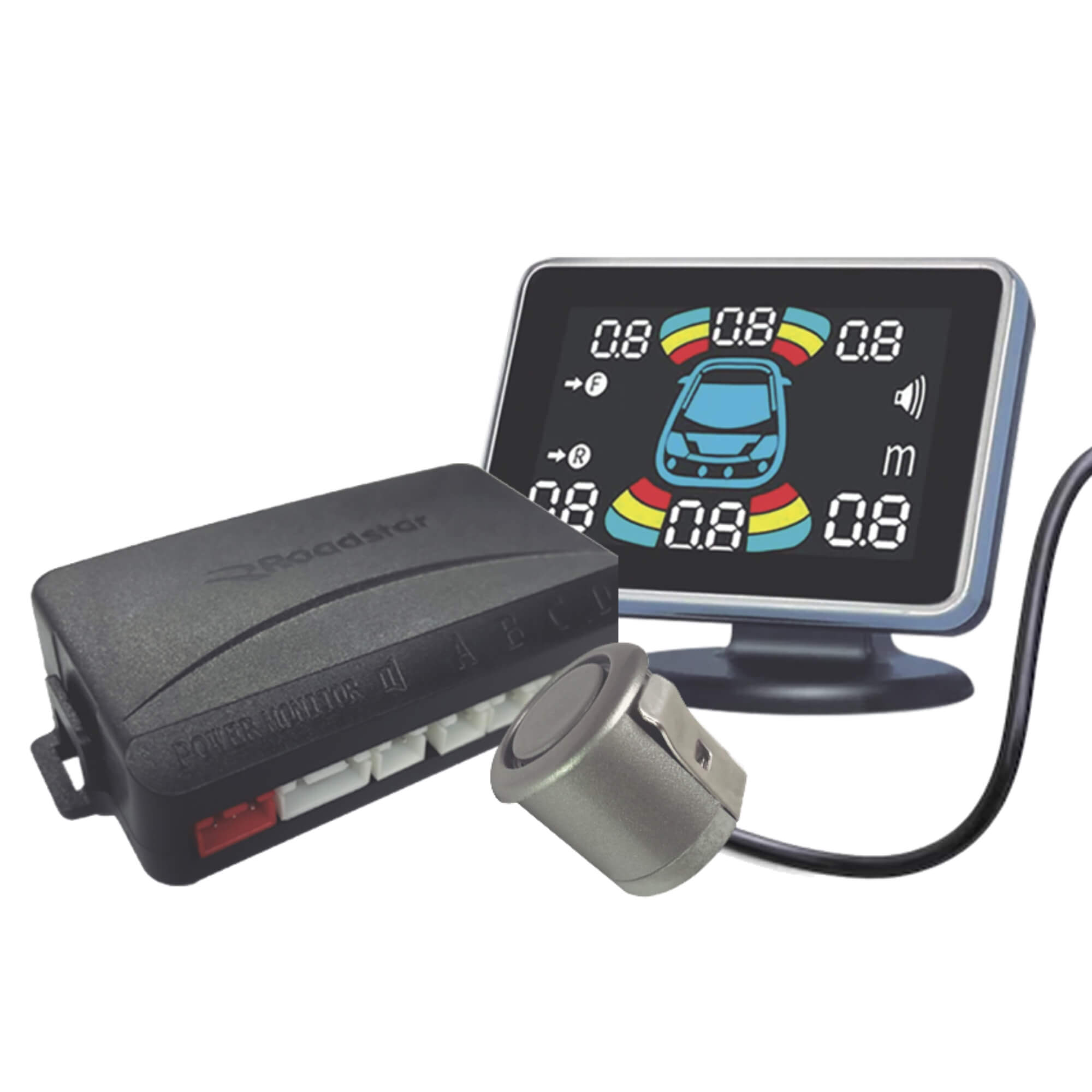 Sensor de Estacionamento Pro Line Roadstar - RS480BR PRETO MI