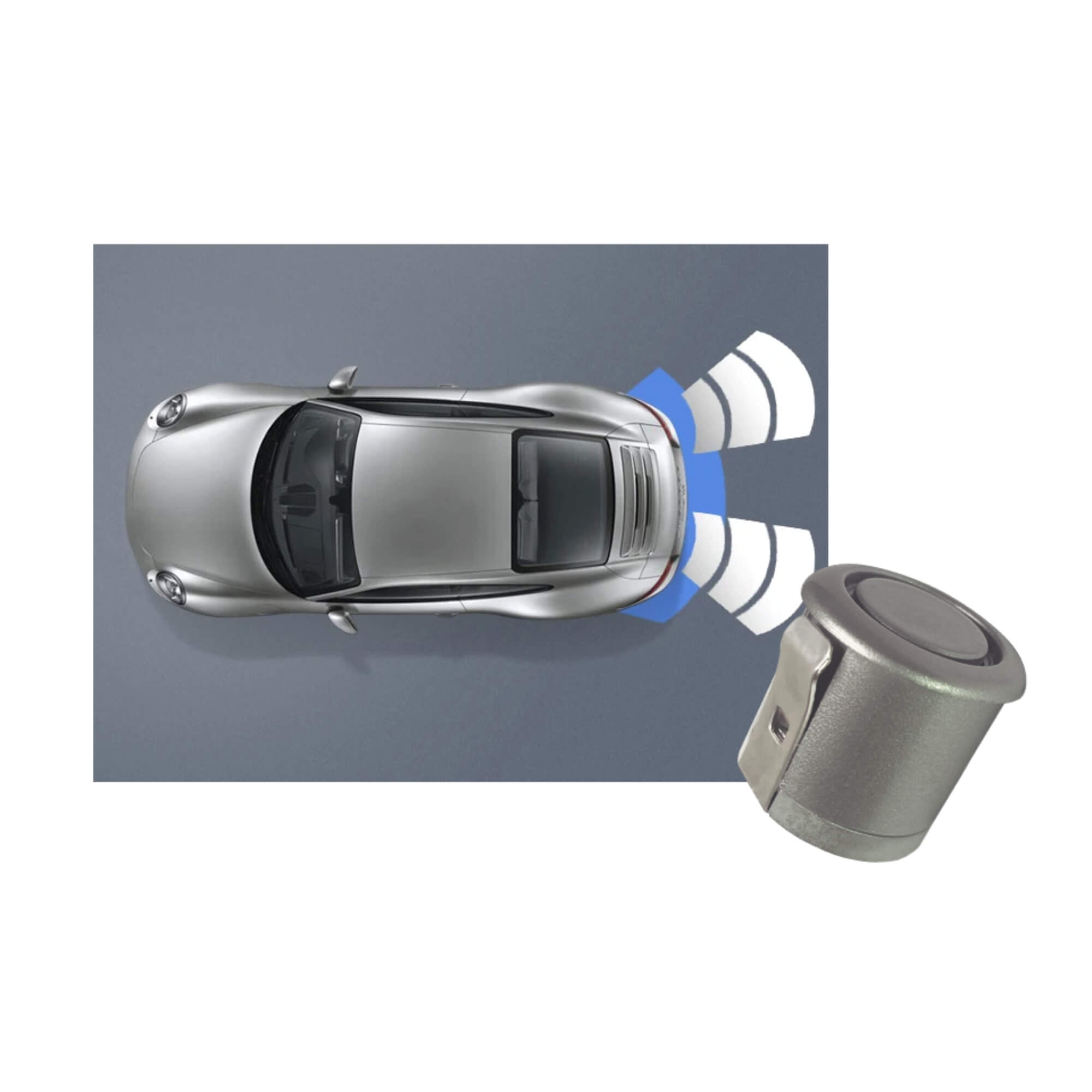 Sensor de Estacionamento Pro Line Roadstar - RS480BR PRETO MI