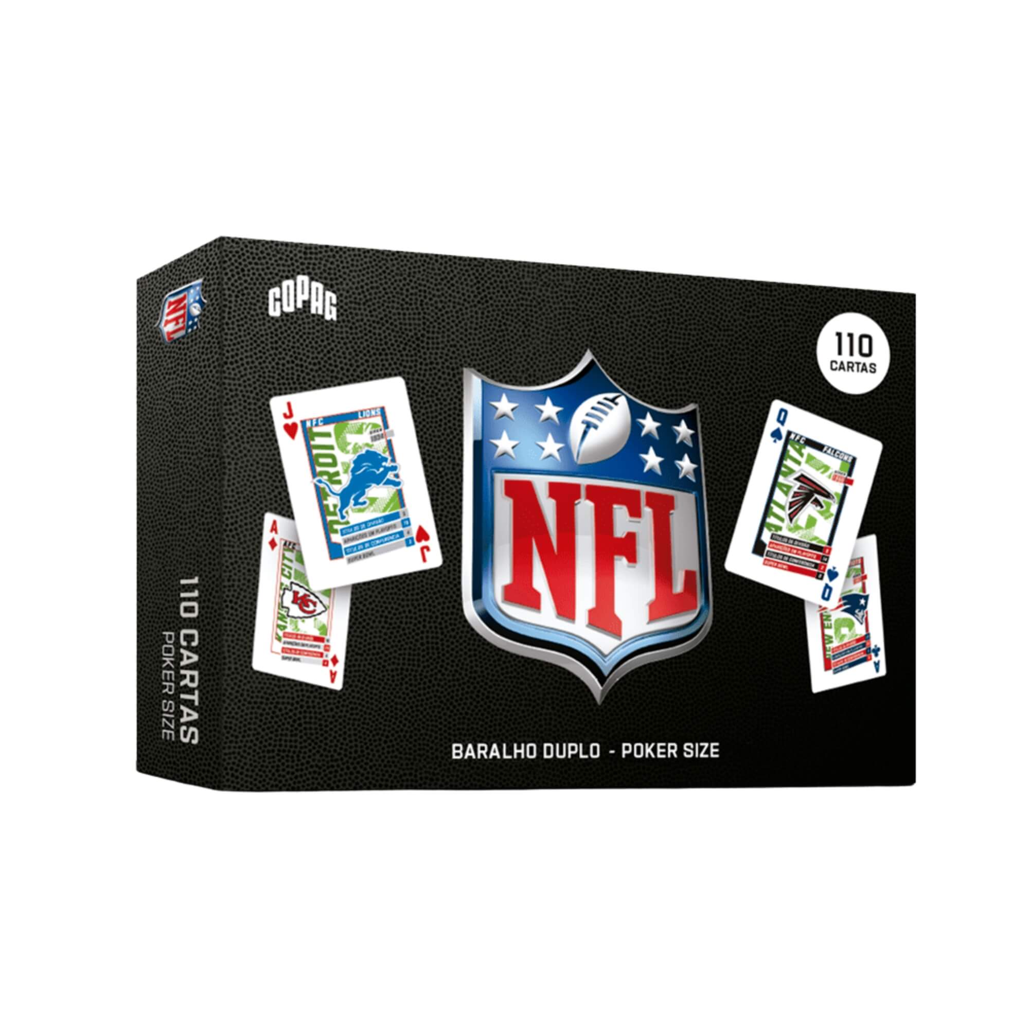 Baralho NFL Duplo 110 Cartas Copag - 34595