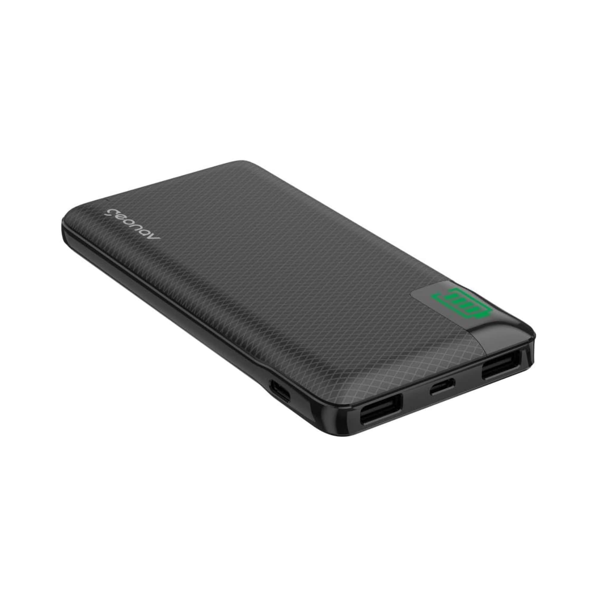 Carregador Portátil Universal 10.000mAh 2 Portas USB + 1 Porta USB-C Geonav - 7898564045345