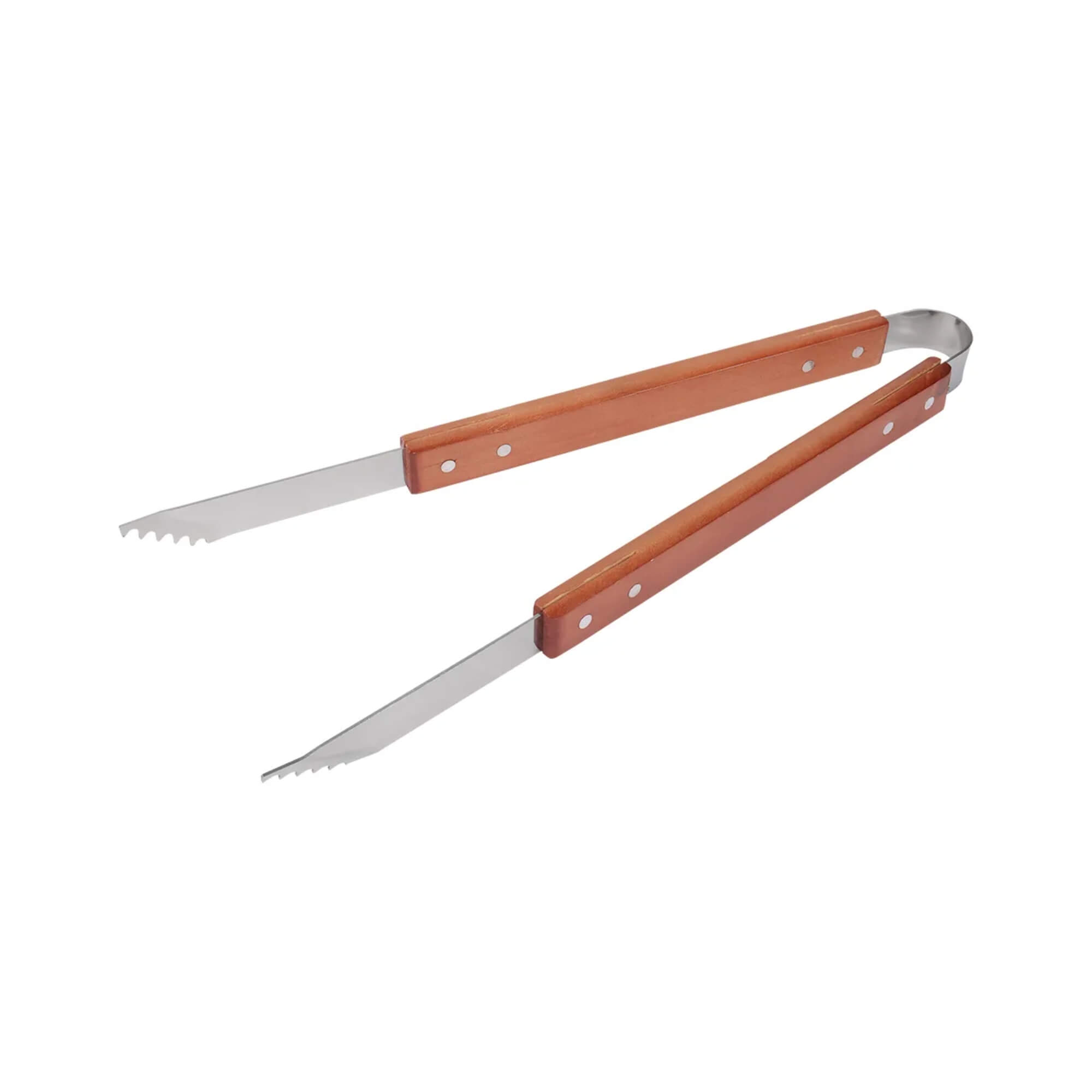 Kit para Churrasco Inox Cabo de Madeira Grande 4 Peças Bel - 256800