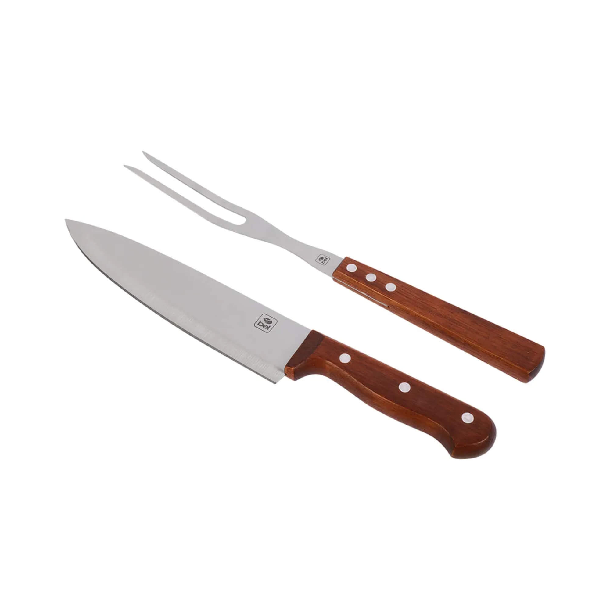 Kit Churrasco Tabua Garfo e Faca Conjunto Completo Bel - 258500