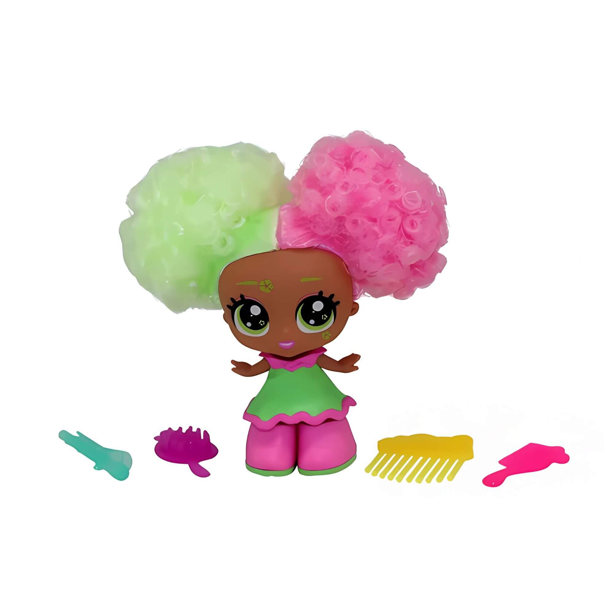 Brinquedo Infantil Hair Dooz Mini Boneca Colecionável Lilly 11cm 3+ anos Multikids - BR2212