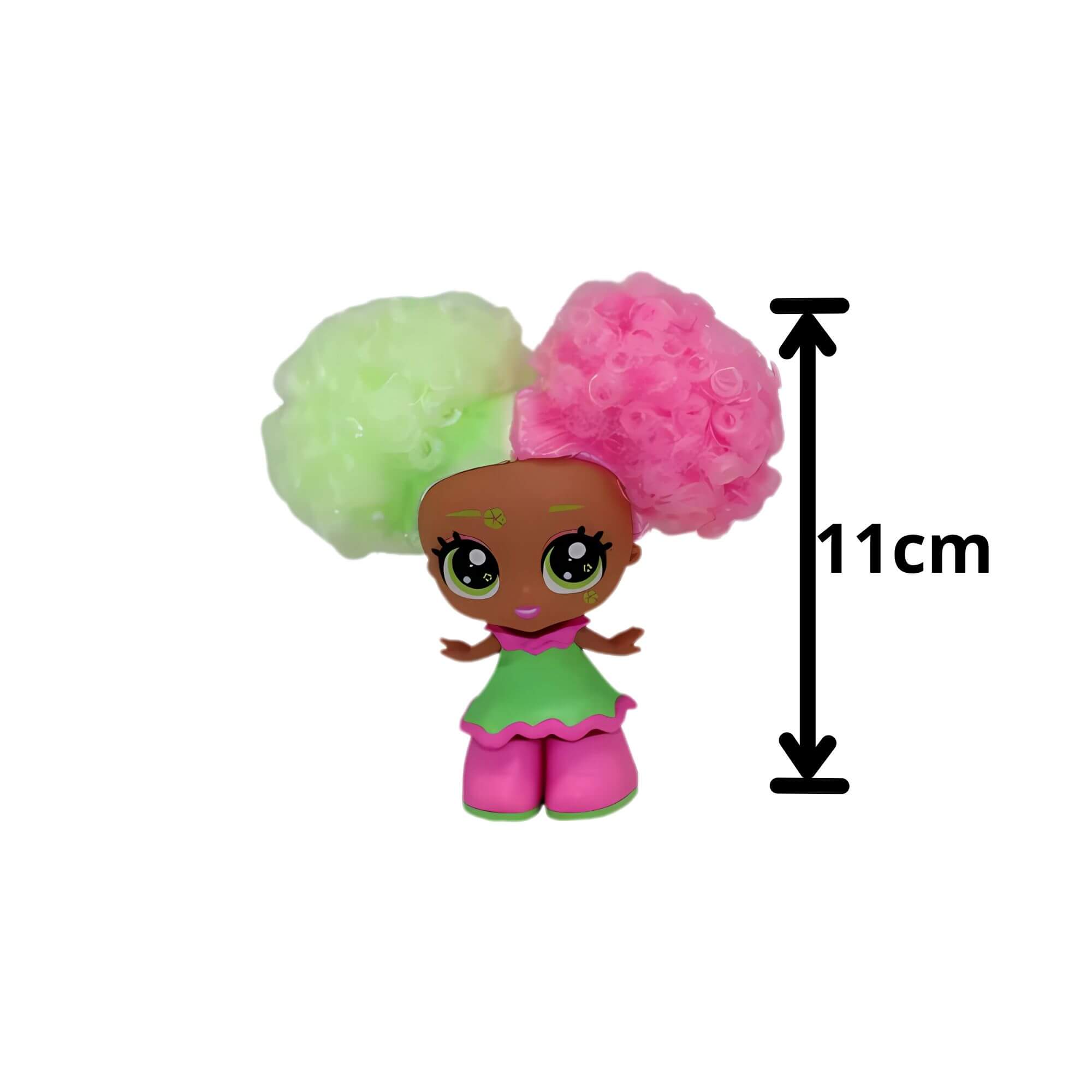 Brinquedo Infantil Hair Dooz Mini Boneca Colecionável Lilly 11cm 3+ anos Multikids - BR2212