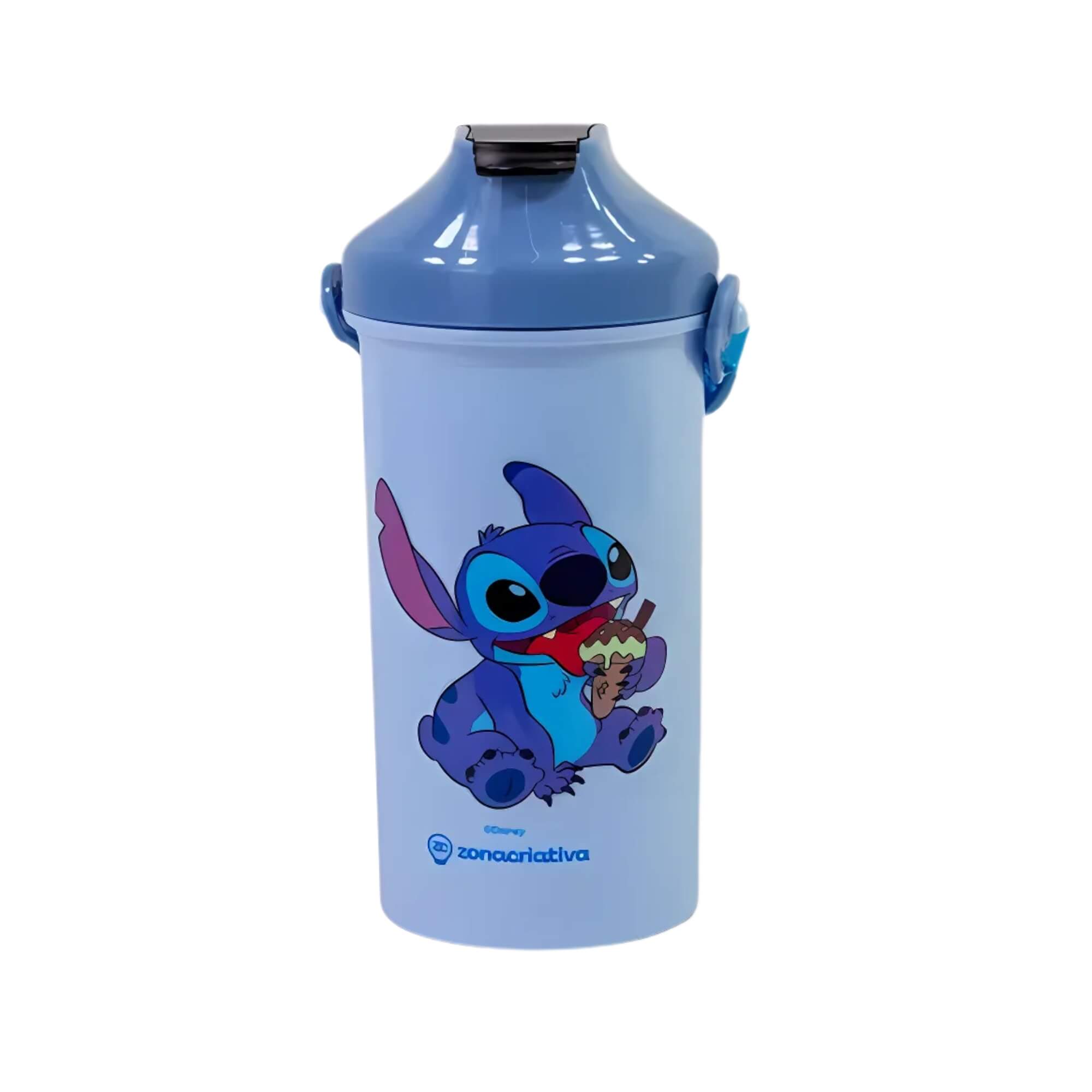 Kit Lunch Box Stitch Marmita Infantil com Talher e Garrafa Zona Criativa - 10025847